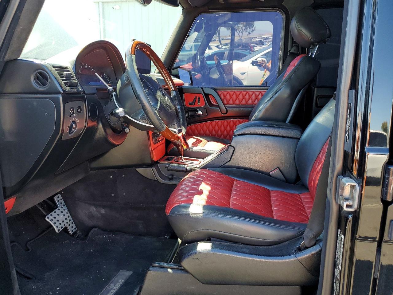 2003 Mercedes-benz G 500 Black vin: WDCYR49E83X135103