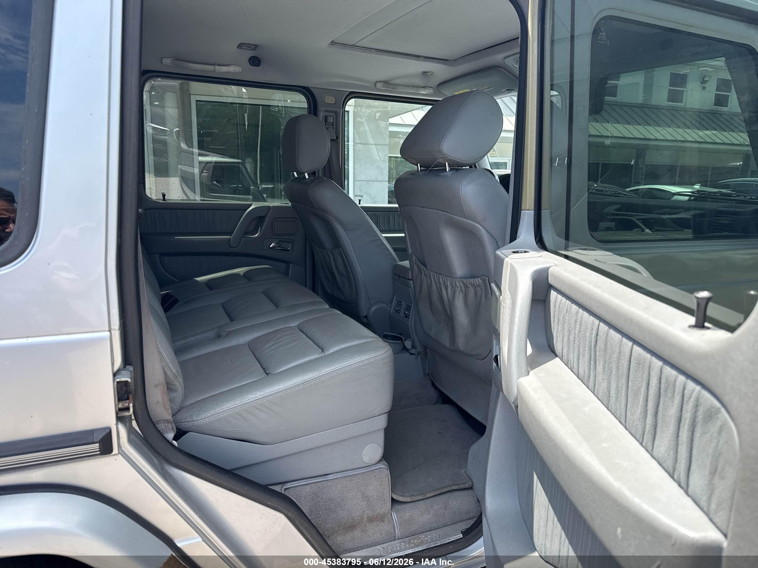 2005 Mercedes-benz G 500 4matic/grand Edition 4matic Серебряный vin: WDCYR49E85X158707