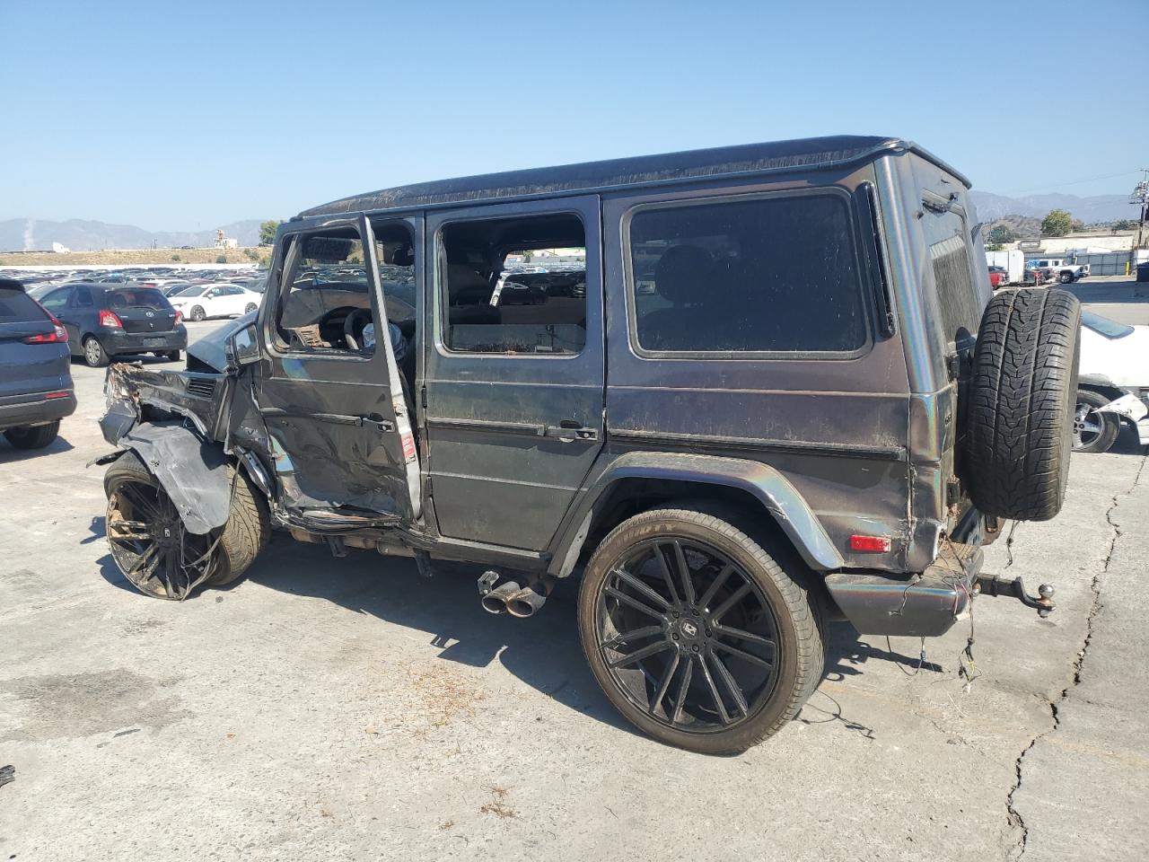 2004 Mercedes-benz G 500 Зеленый vin: WDCYR49E94X143857