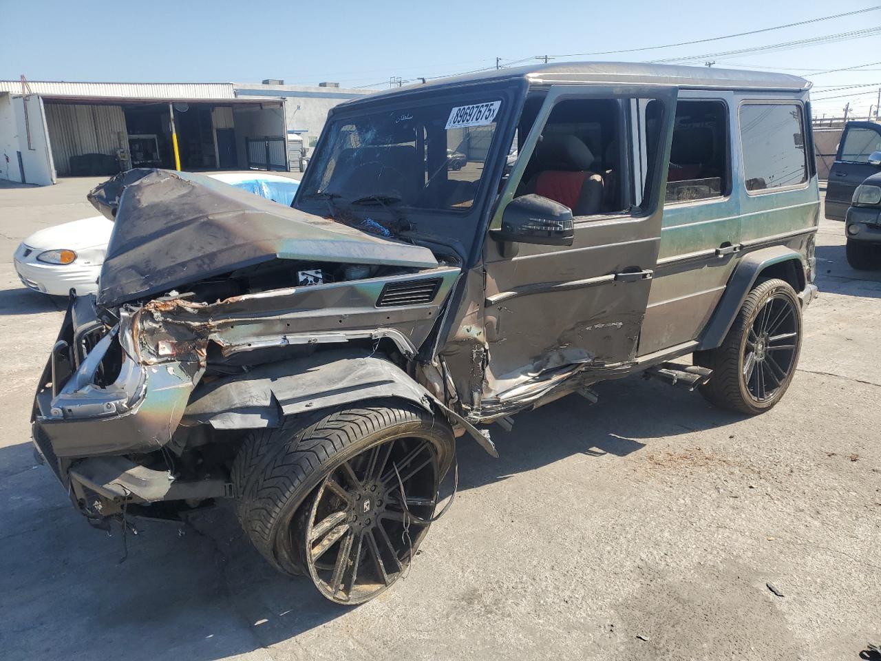 2004 Mercedes-benz G 500 Зеленый vin: WDCYR49E94X143857