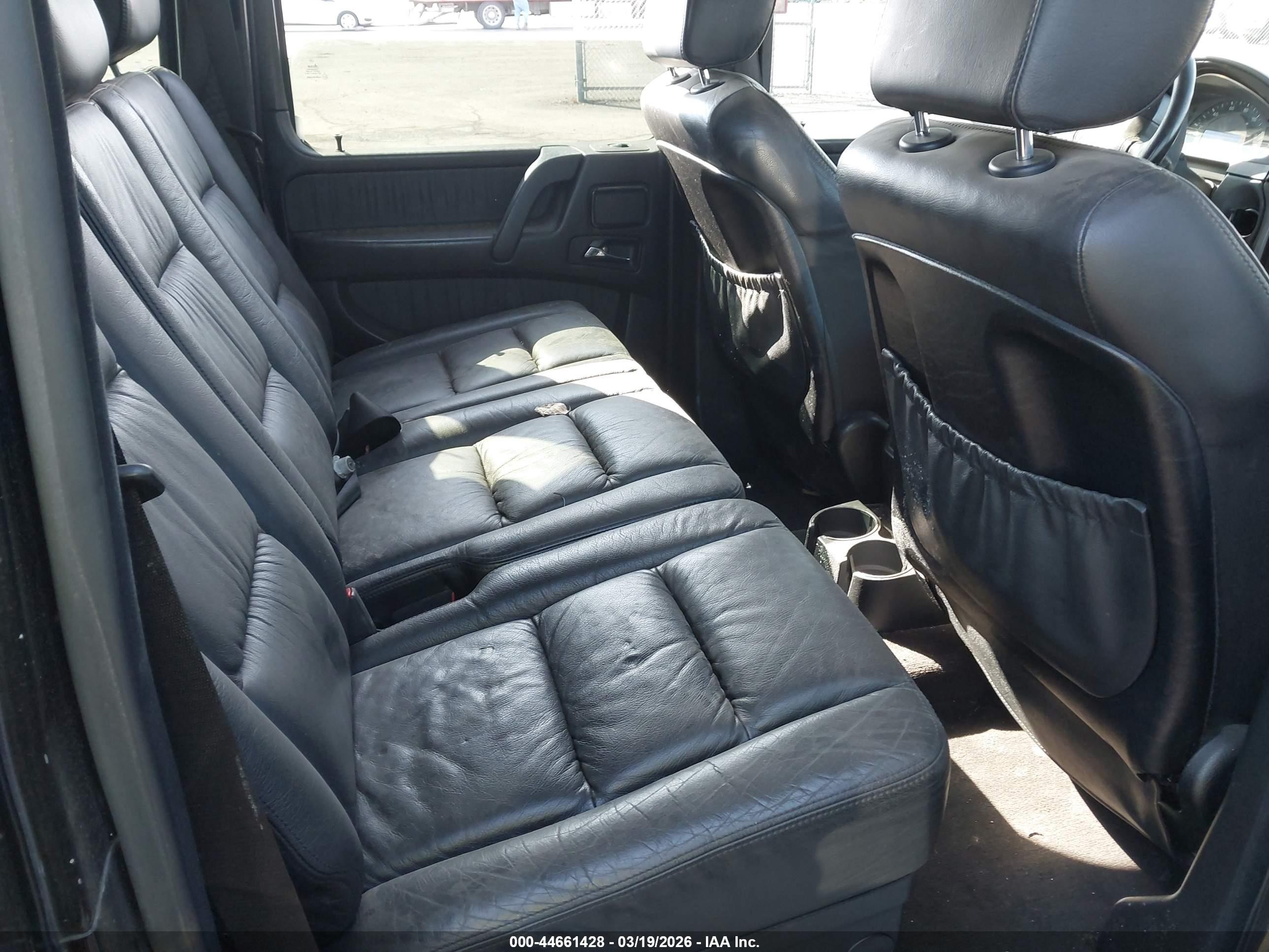 2005 Mercedes-benz G 500   Black vin: WDCYR49E95X157064