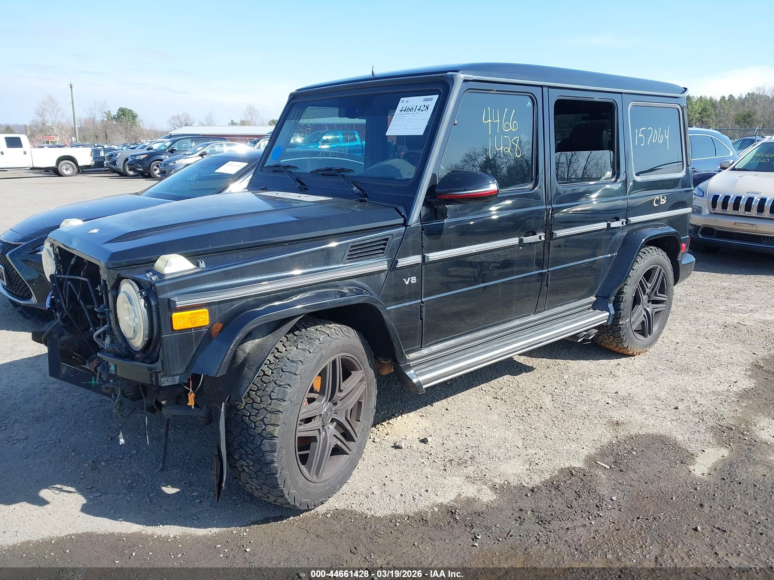 2005 Mercedes-benz G 500   Black vin: WDCYR49E95X157064