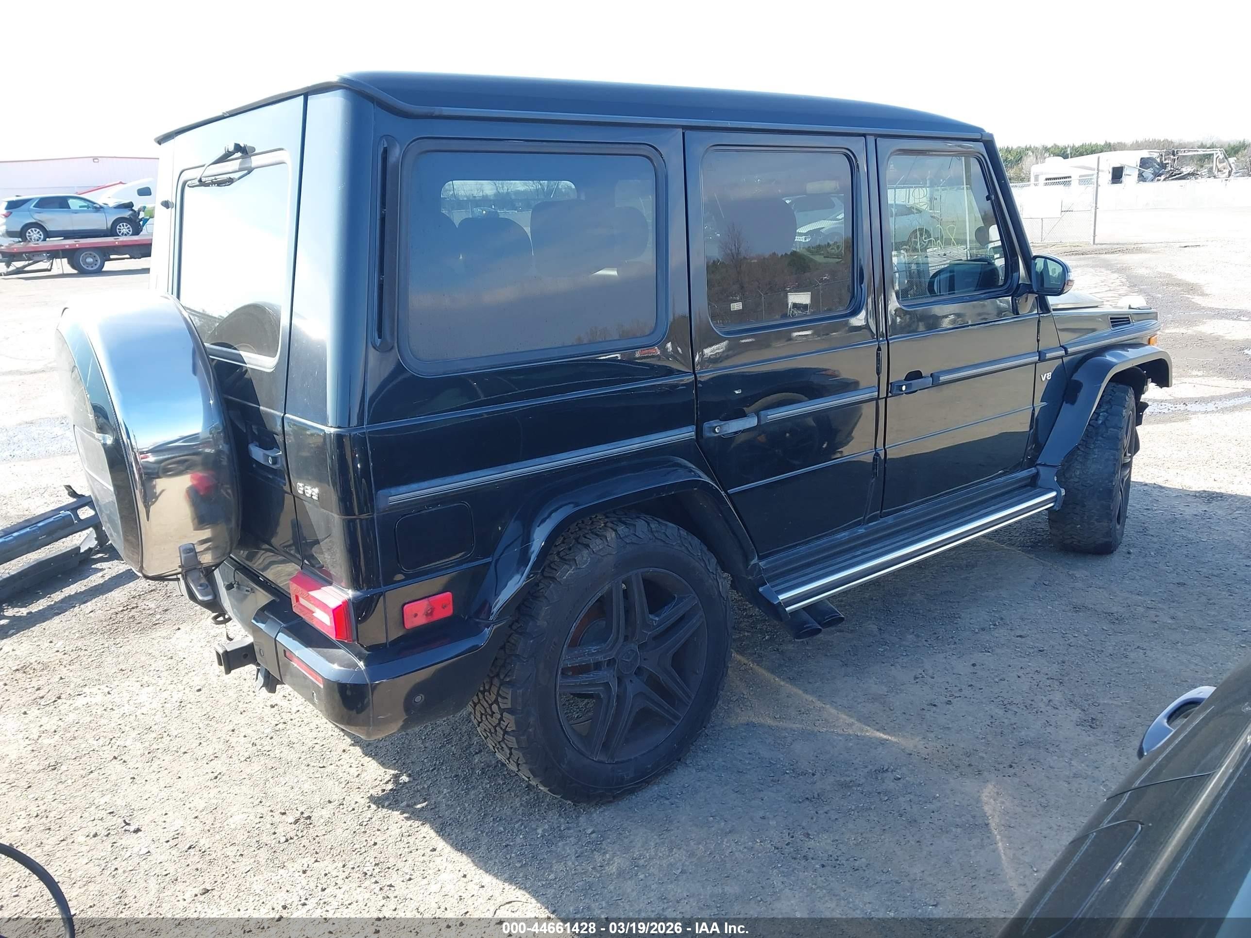 2005 Mercedes-benz G 500   Black vin: WDCYR49E95X157064