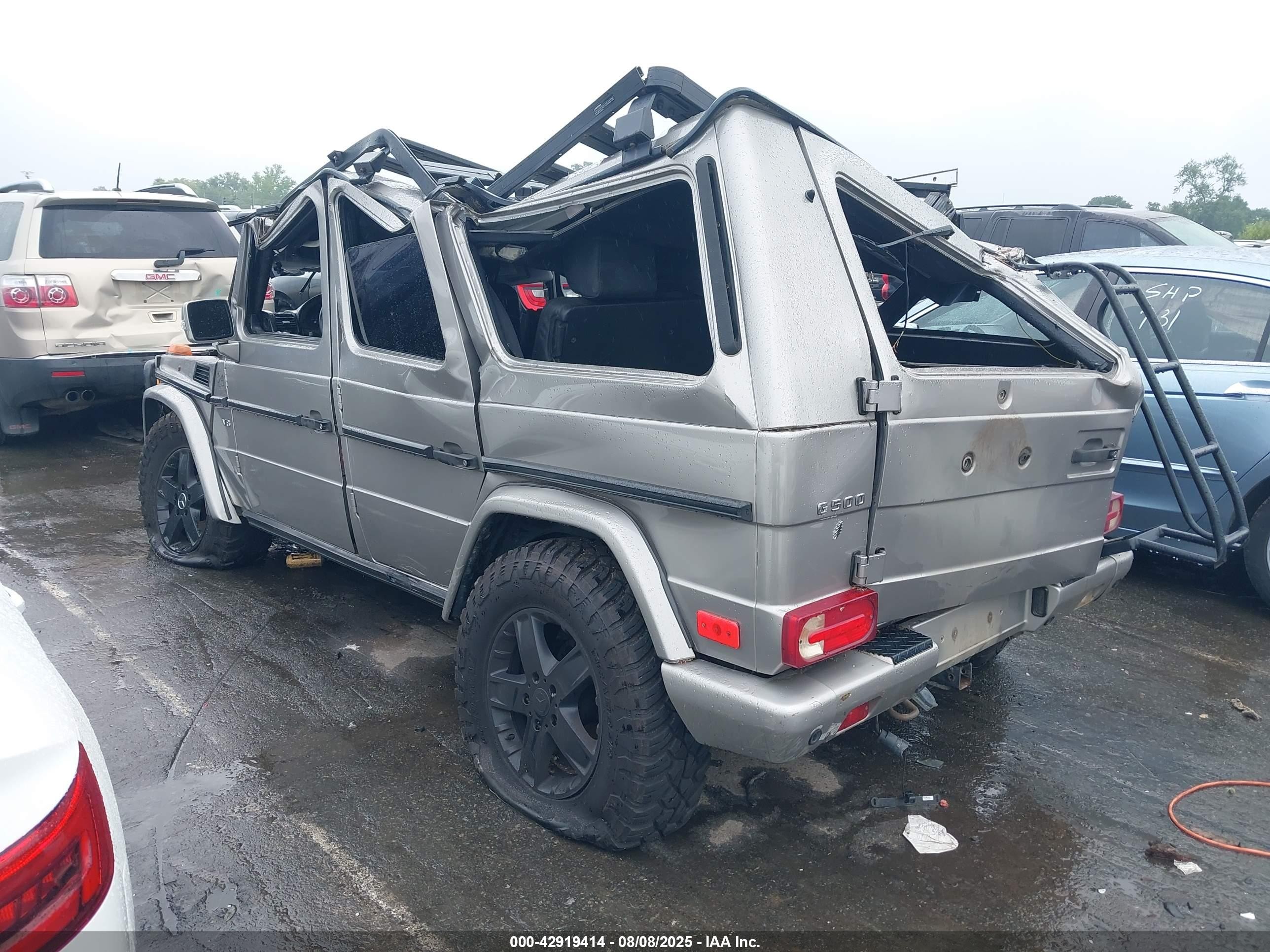 2005 Mercedes-benz G 500 4matic/grand Edition 4matic Gray vin: WDCYR49E95X162166