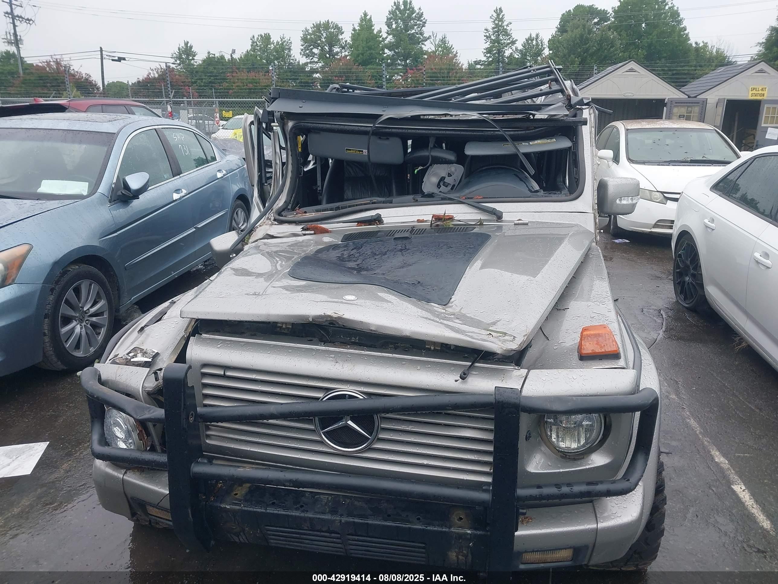 2005 Mercedes-benz G 500 4matic/grand Edition 4matic Gray vin: WDCYR49E95X162166