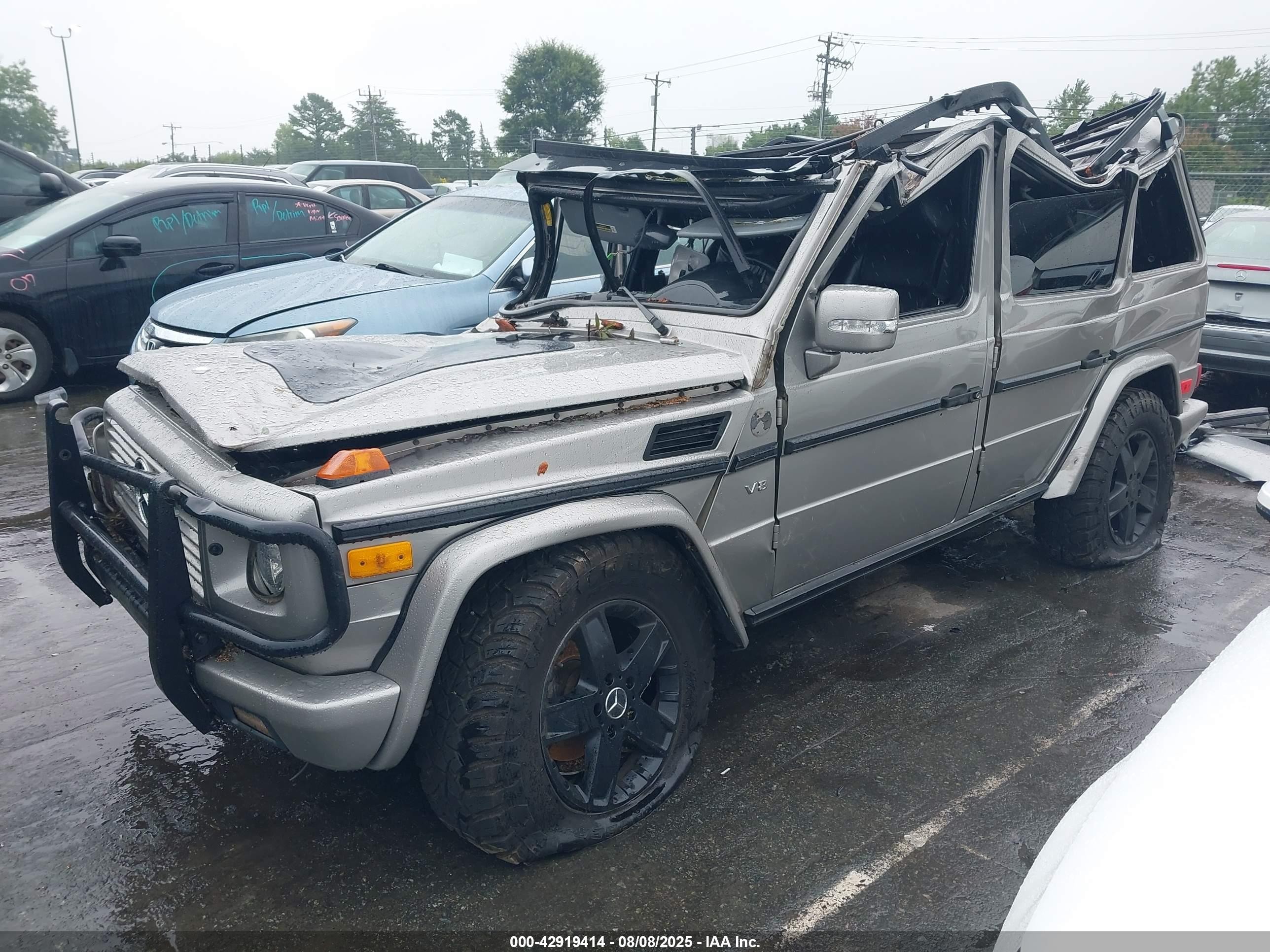 2005 Mercedes-benz G 500 4matic/grand Edition 4matic Gray vin: WDCYR49E95X162166