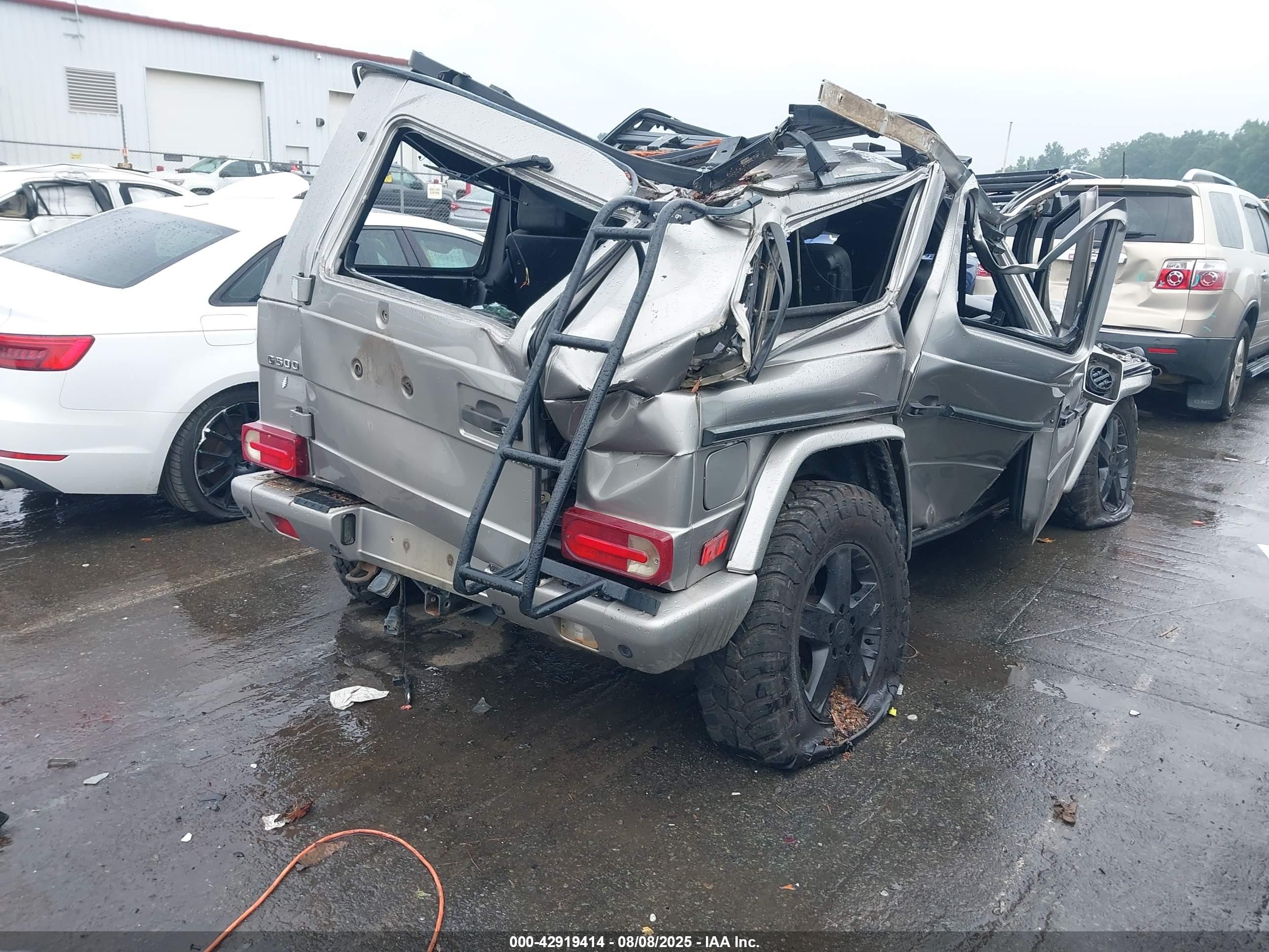 2005 Mercedes-benz G 500 4matic/grand Edition 4matic Gray vin: WDCYR49E95X162166