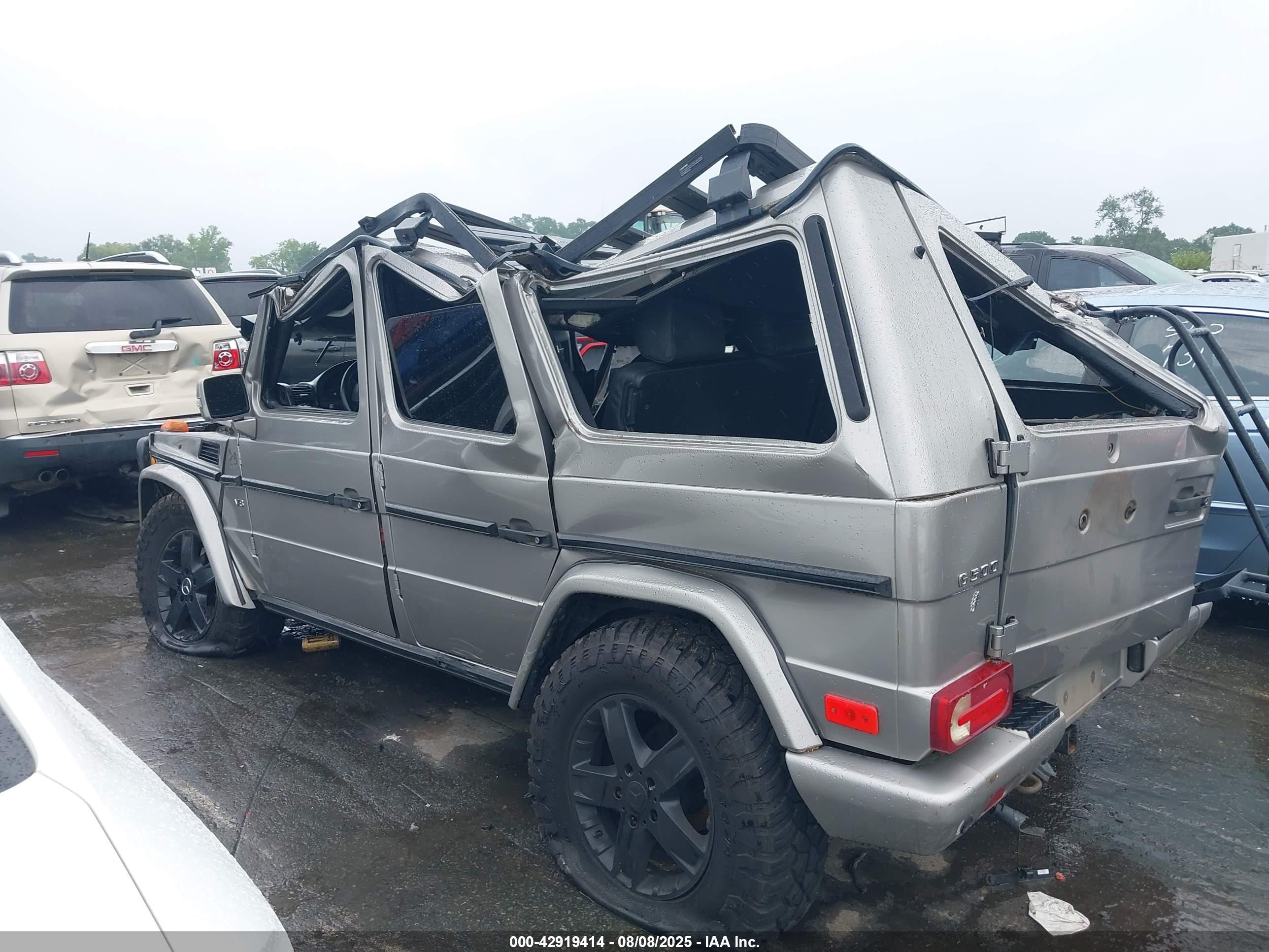 2005 Mercedes-benz G 500 4matic/grand Edition 4matic Gray vin: WDCYR49E95X162166