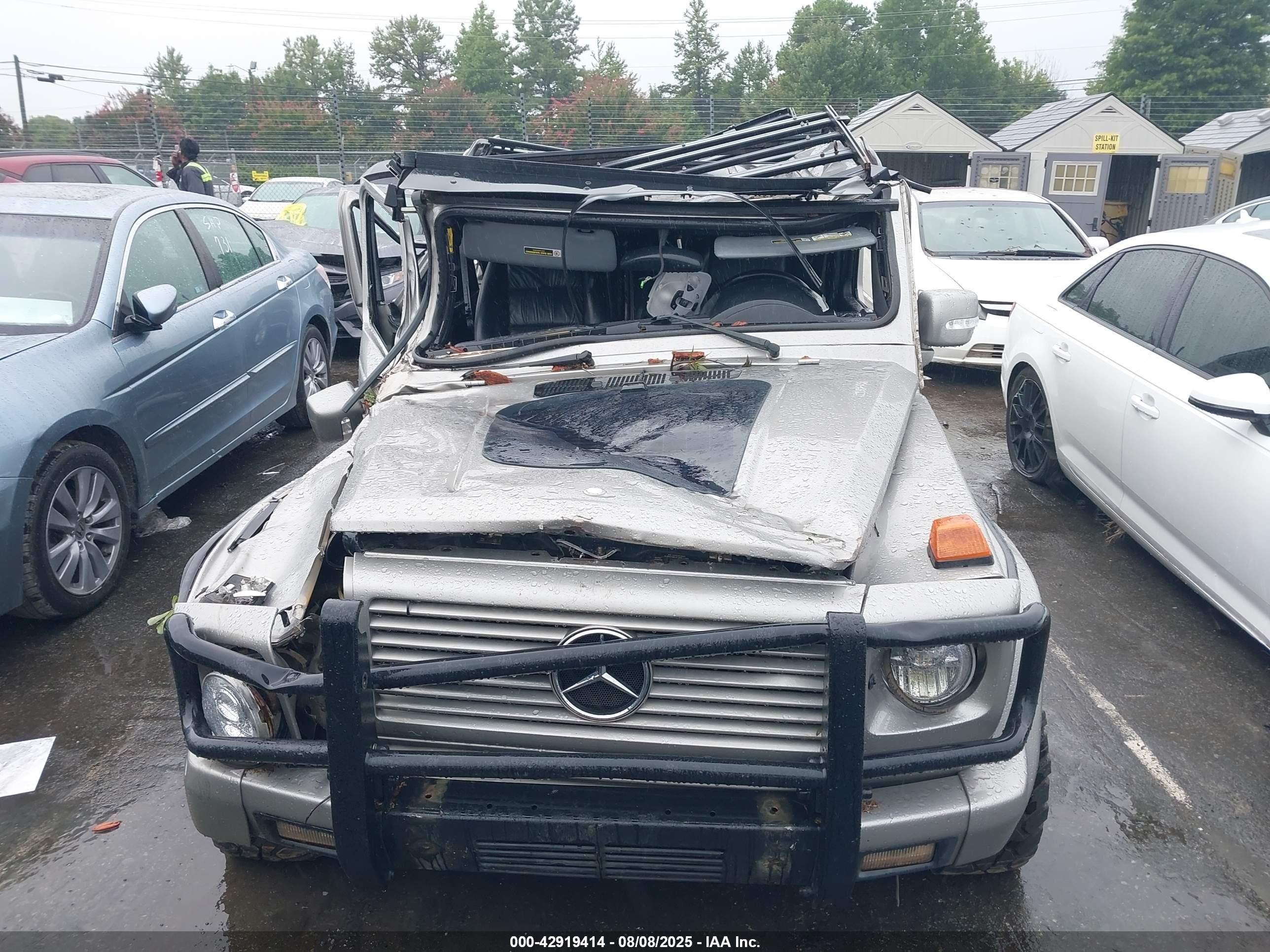2005 Mercedes-benz G 500 4matic/grand Edition 4matic Gray vin: WDCYR49E95X162166
