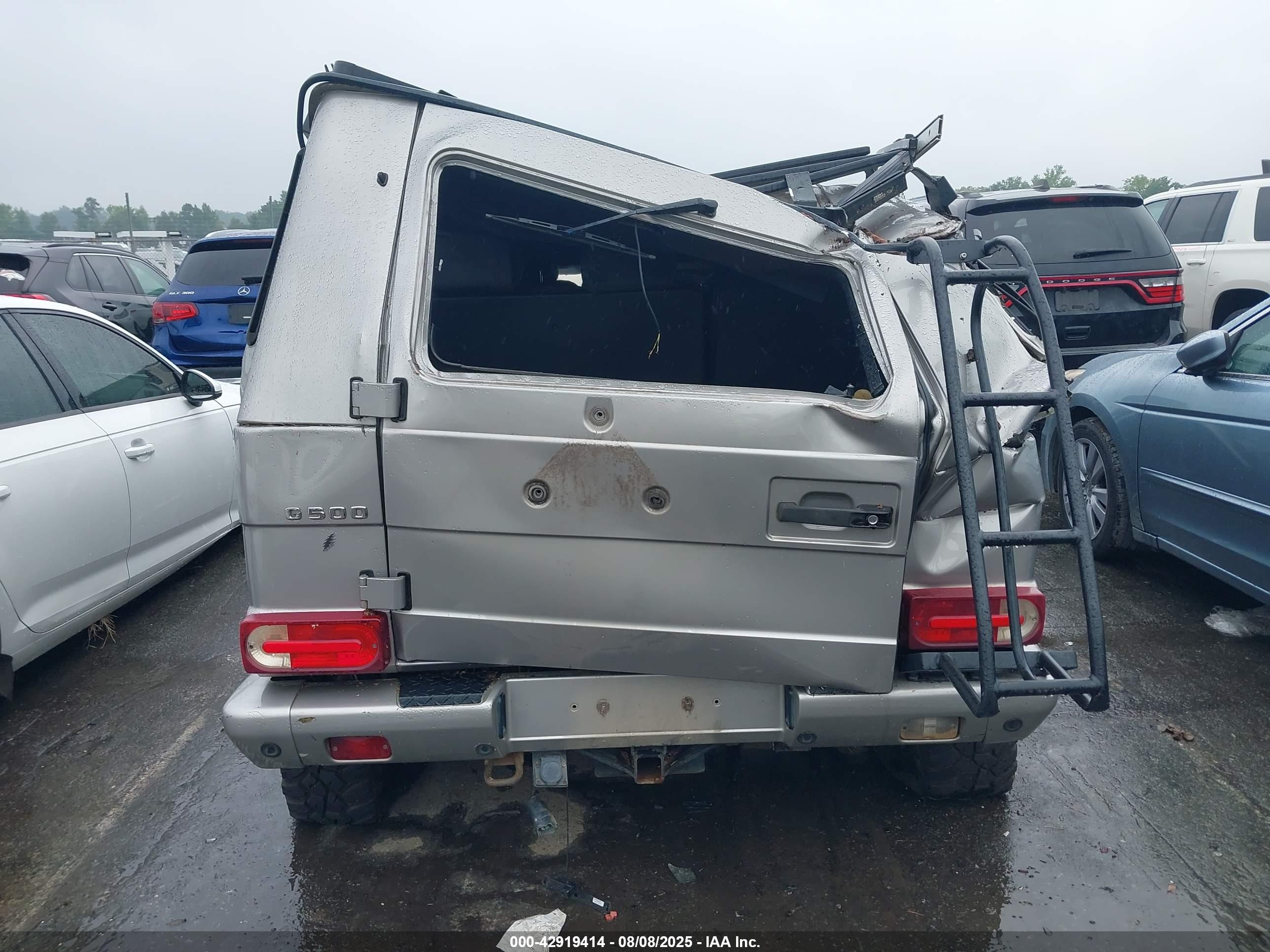 2005 Mercedes-benz G 500 4matic/grand Edition 4matic Gray vin: WDCYR49E95X162166