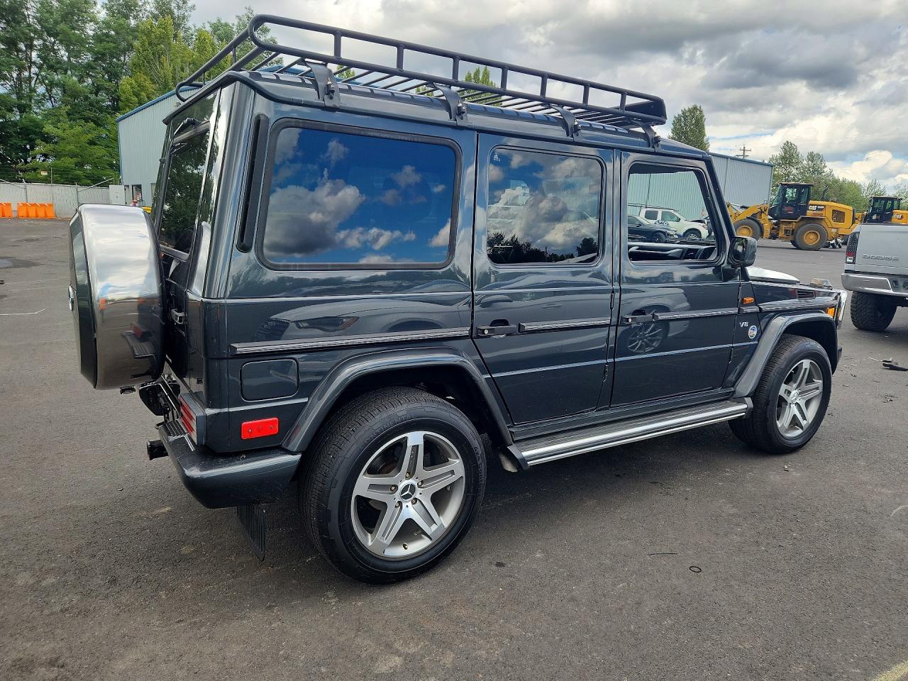 2002 Mercedes-benz G 500 Gray vin: WDCYR49EX2X128247