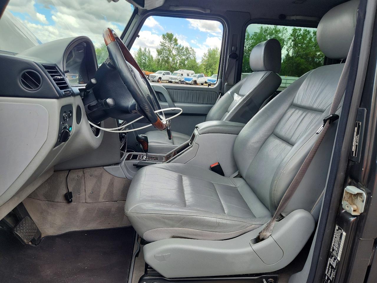 2002 Mercedes-benz G 500 Gray vin: WDCYR49EX2X128247