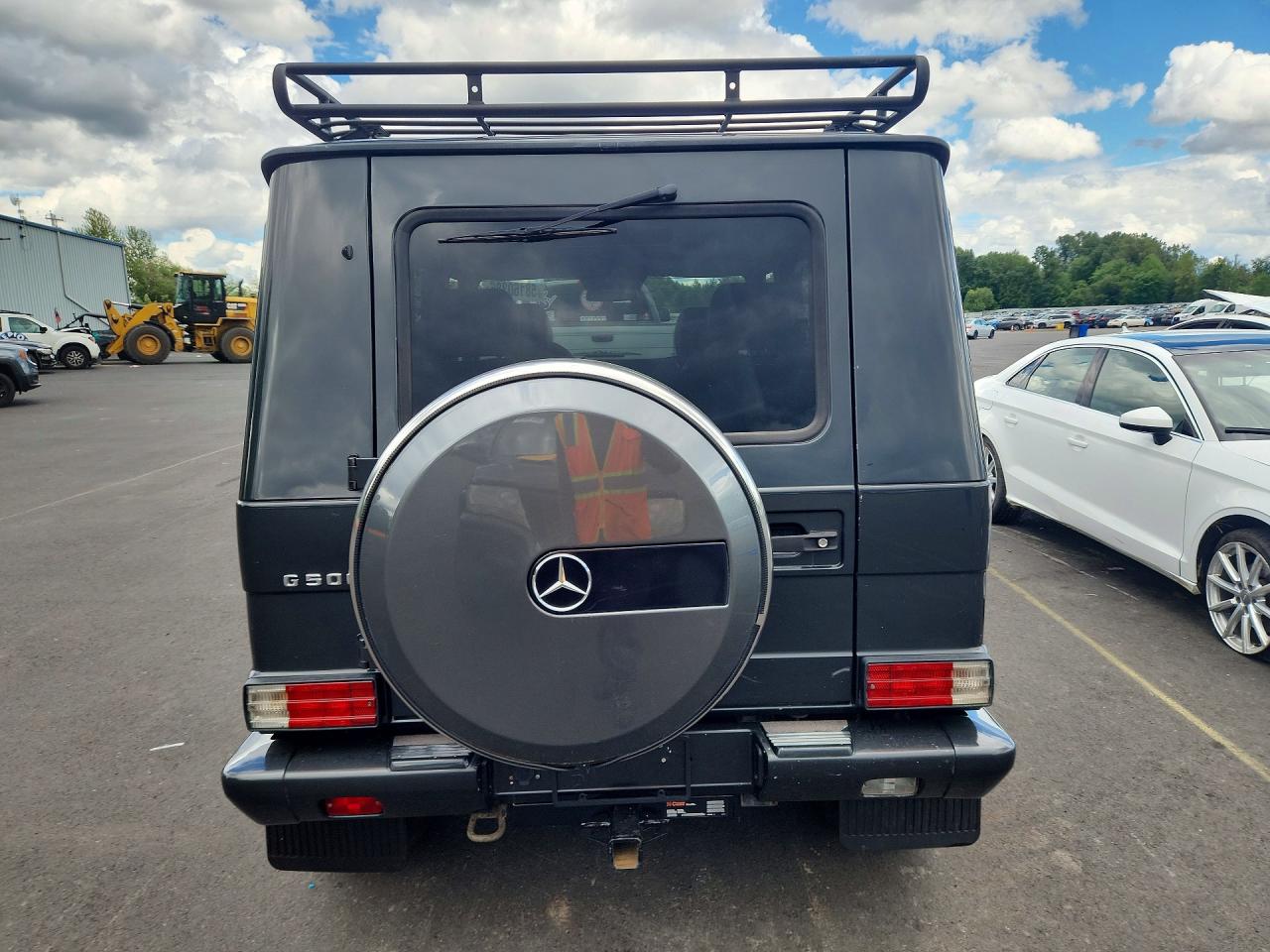 2002 Mercedes-benz G 500 Gray vin: WDCYR49EX2X128247