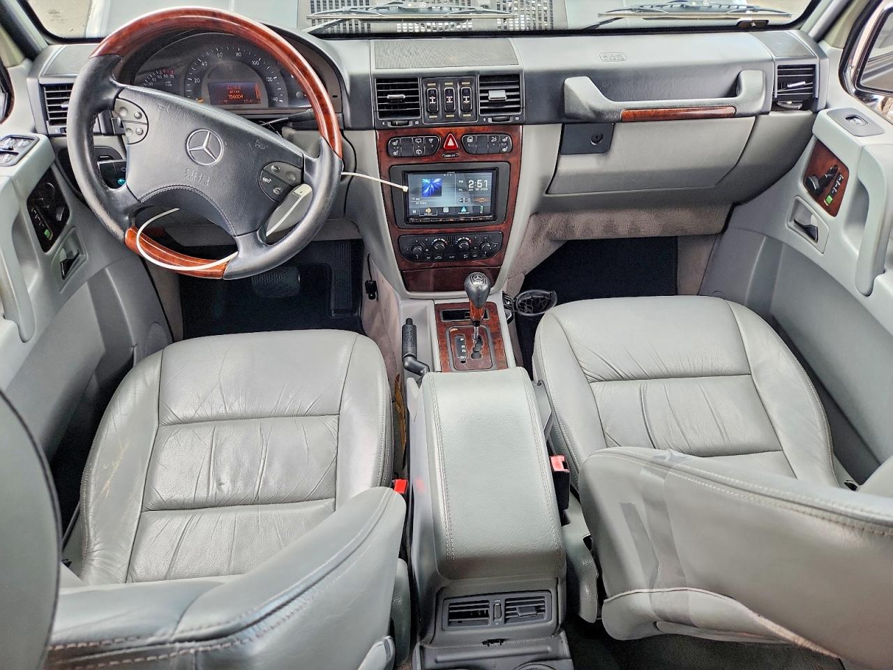 2002 Mercedes-benz G 500 Gray vin: WDCYR49EX2X128247