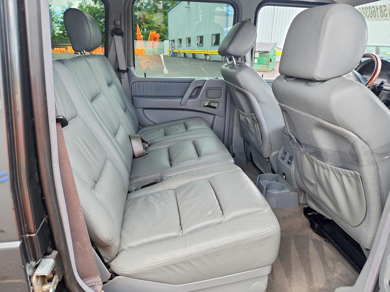 2002 Mercedes-benz G 500 Gray vin: WDCYR49EX2X128247