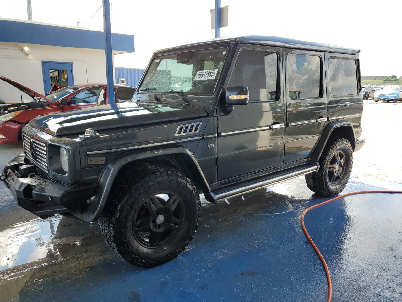 2004 Mercedes-benz G 500 Black vin: WDCYR49EX4X150557