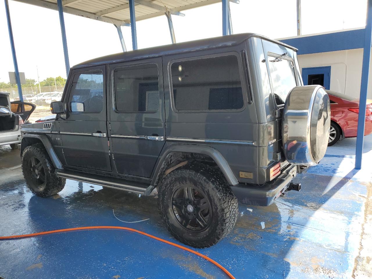 2004 Mercedes-benz G 500 Black vin: WDCYR49EX4X150557
