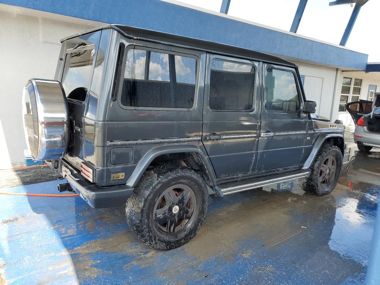 2004 Mercedes-benz G 500 Black vin: WDCYR49EX4X150557