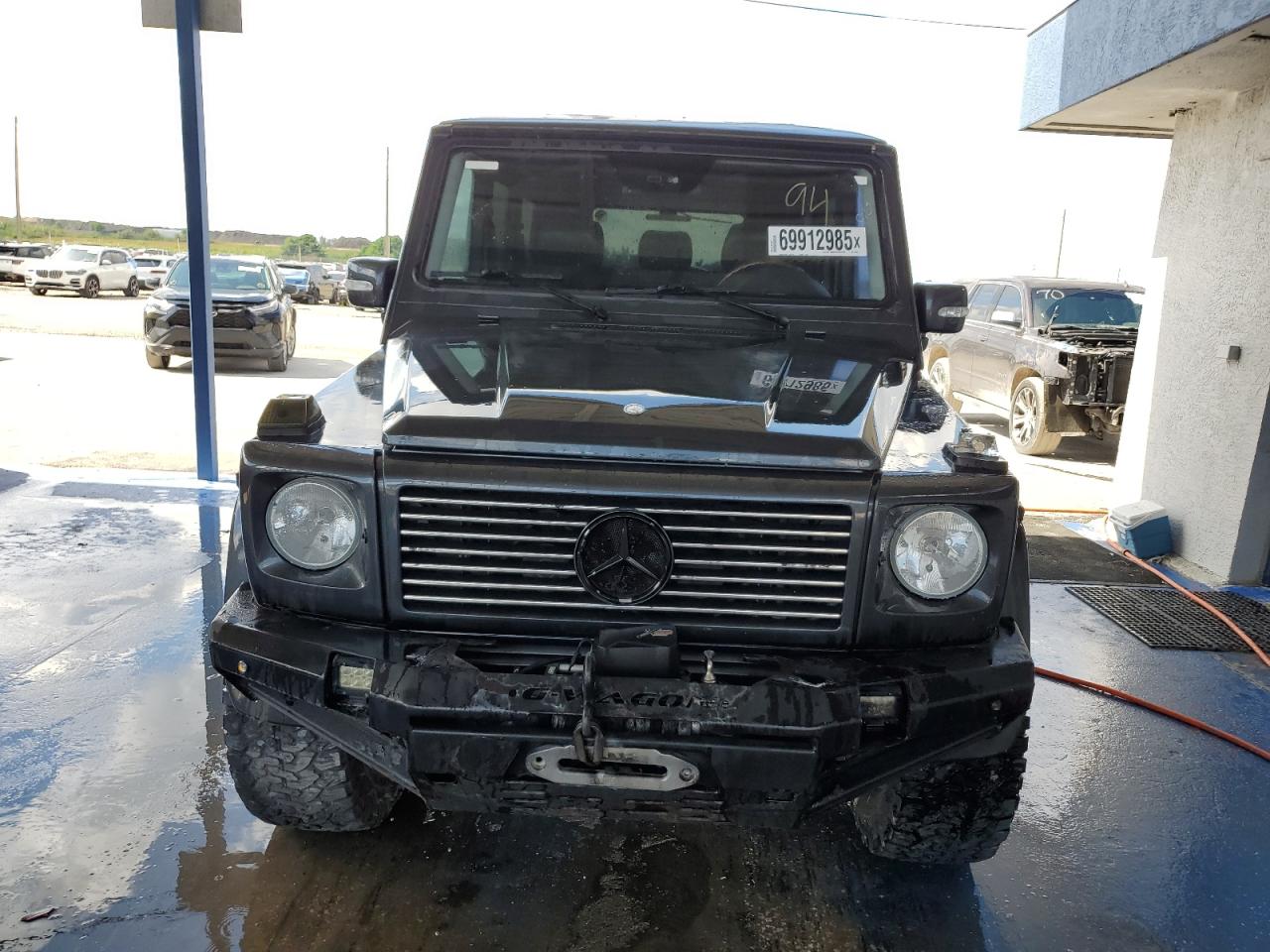 2004 Mercedes-benz G 500 Black vin: WDCYR49EX4X150557