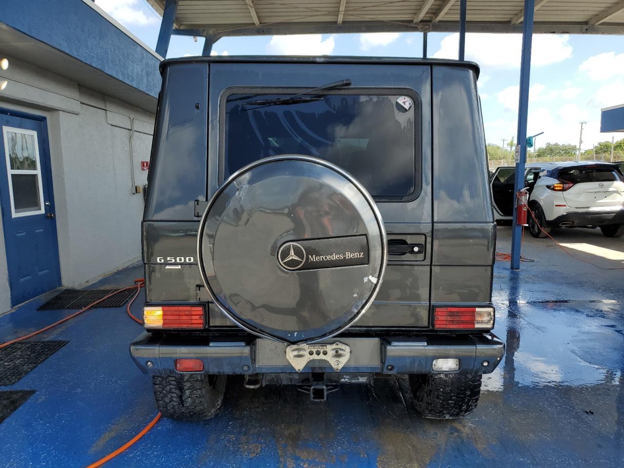 2004 Mercedes-benz G 500 Black vin: WDCYR49EX4X150557