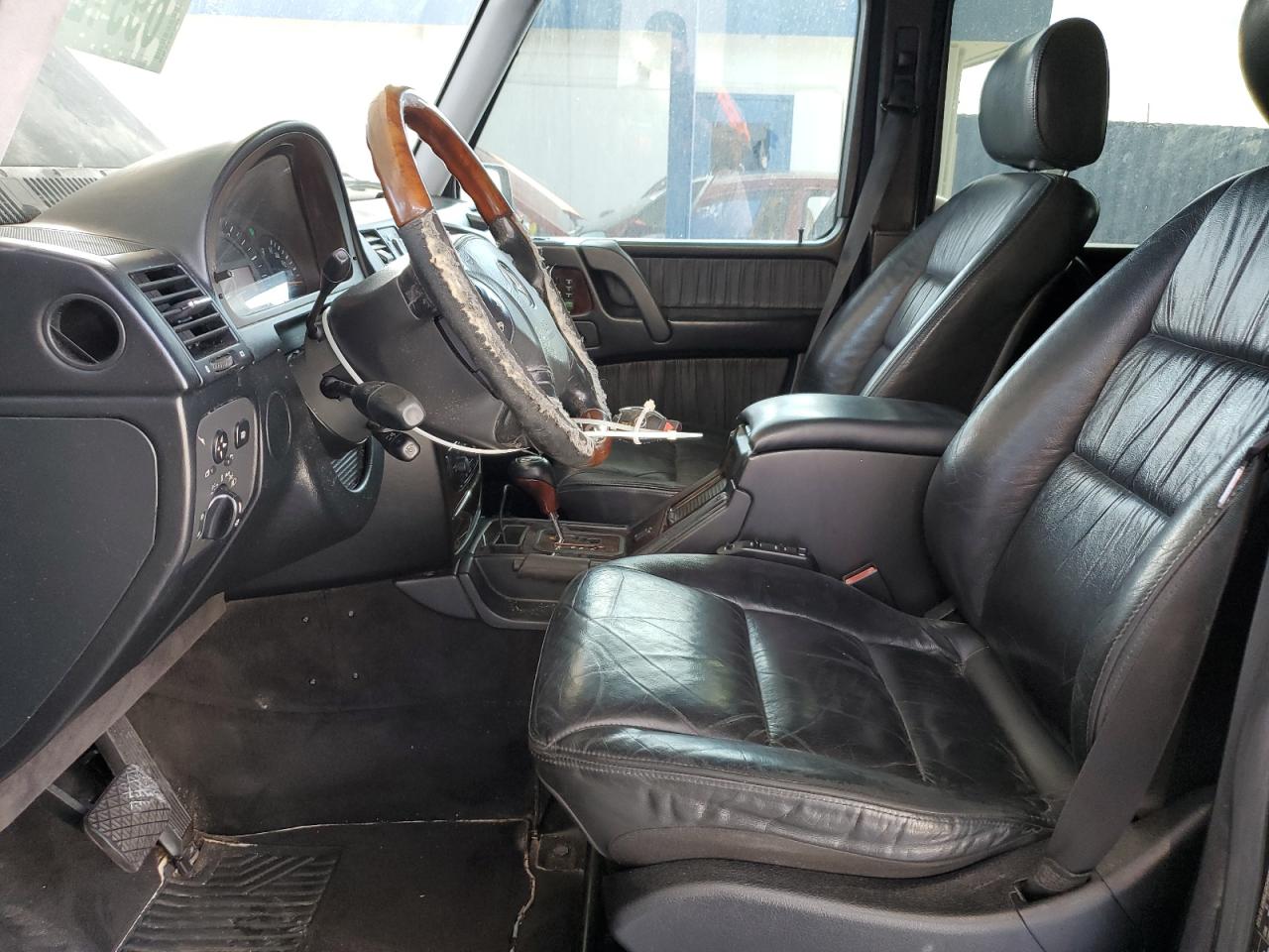 2004 Mercedes-benz G 500 Black vin: WDCYR49EX4X150557