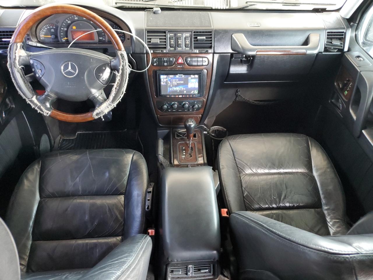 2004 Mercedes-benz G 500 Black vin: WDCYR49EX4X150557