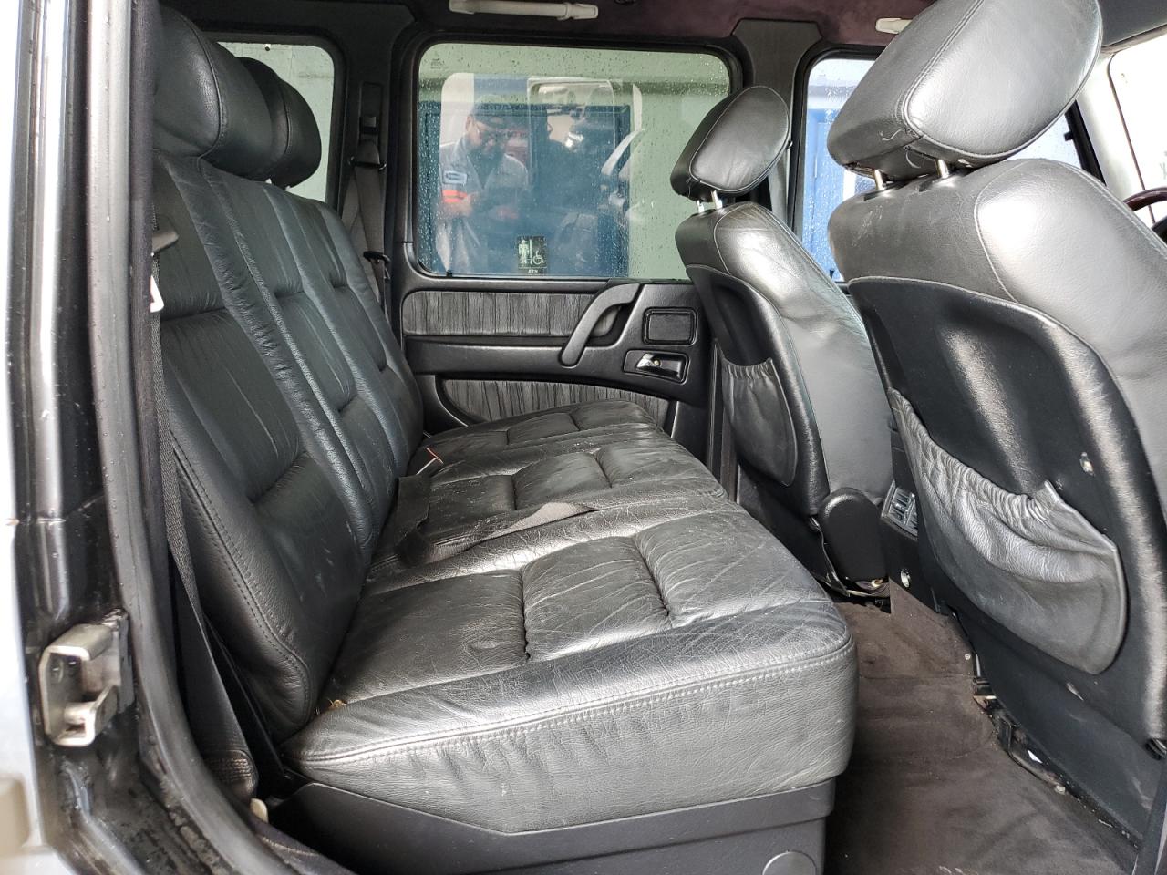 2004 Mercedes-benz G 500 Black vin: WDCYR49EX4X150557