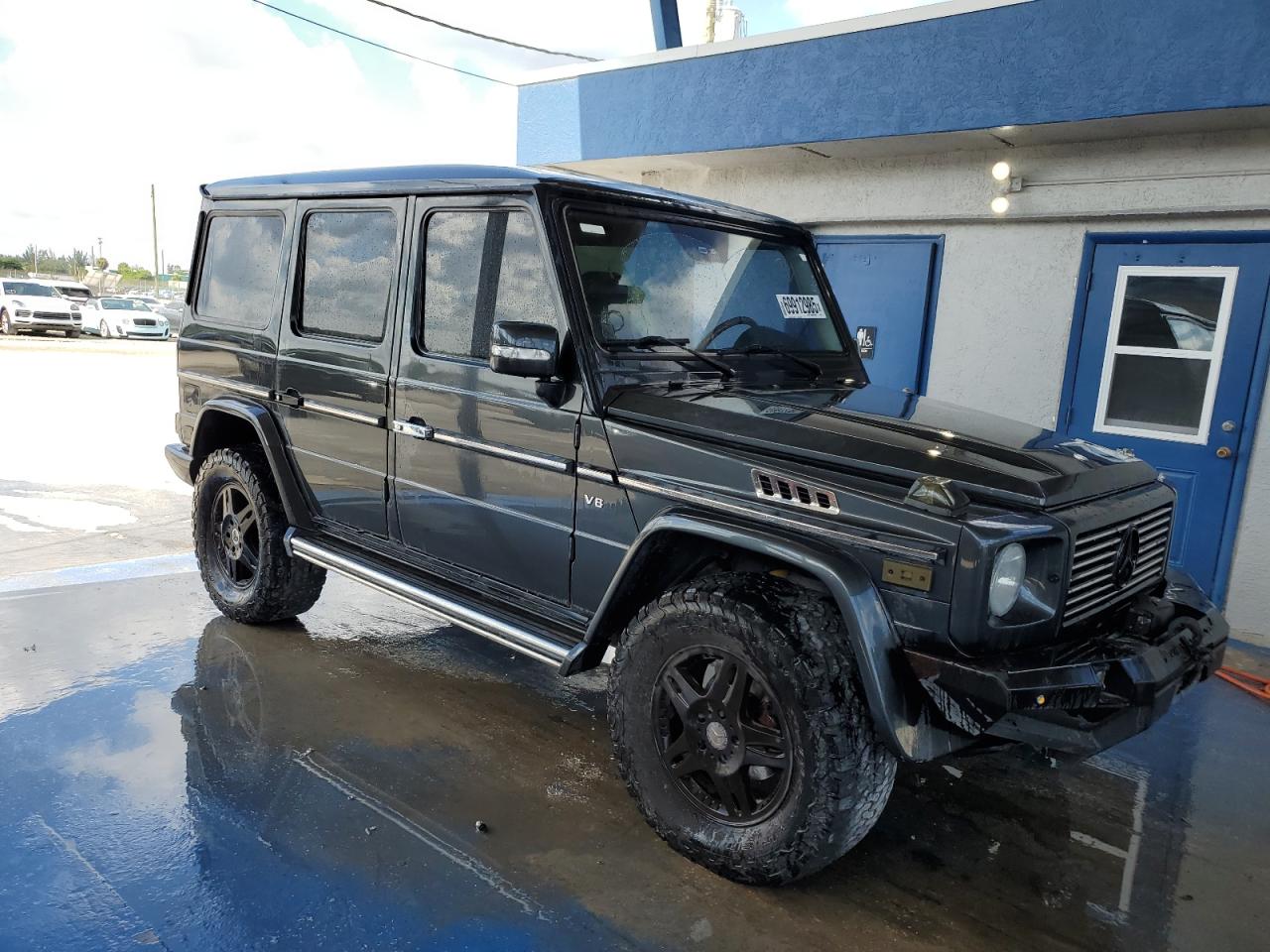 2004 Mercedes-benz G 500 Black vin: WDCYR49EX4X150557