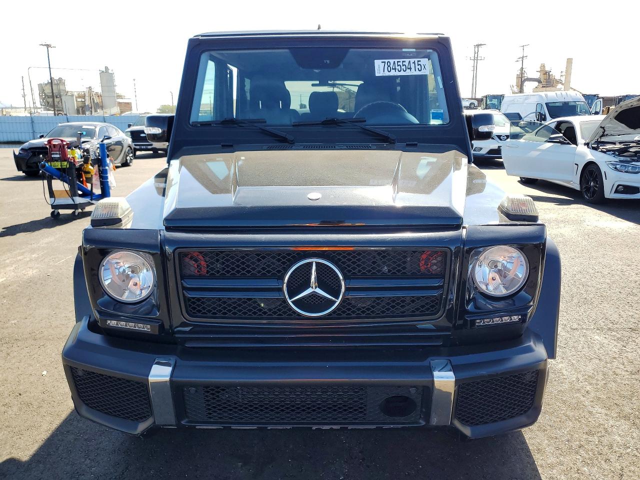 2005 Mercedes-benz G 500 Black vin: WDCYR49EX5X156540
