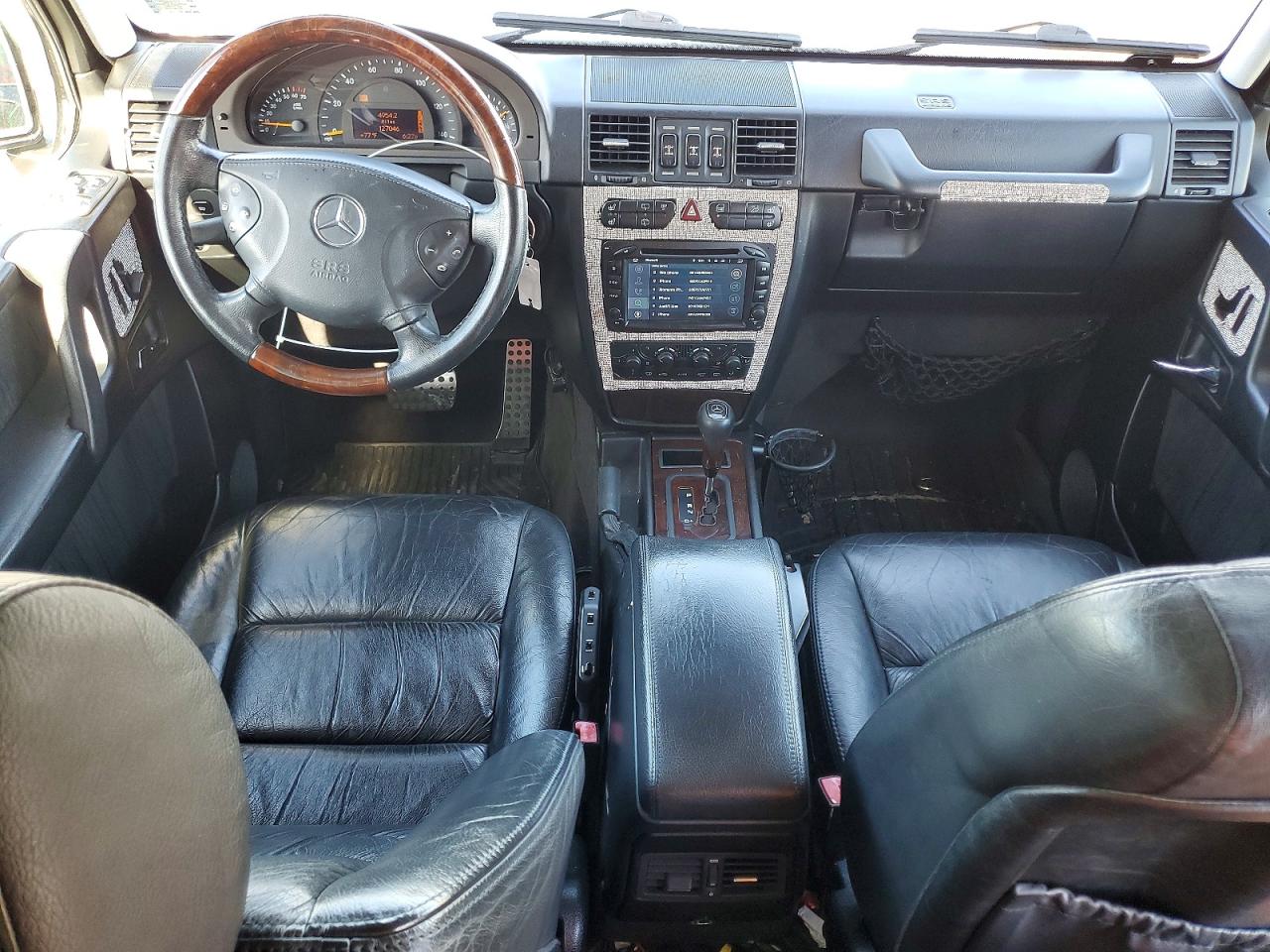 2005 Mercedes-benz G 500 Black vin: WDCYR49EX5X156540