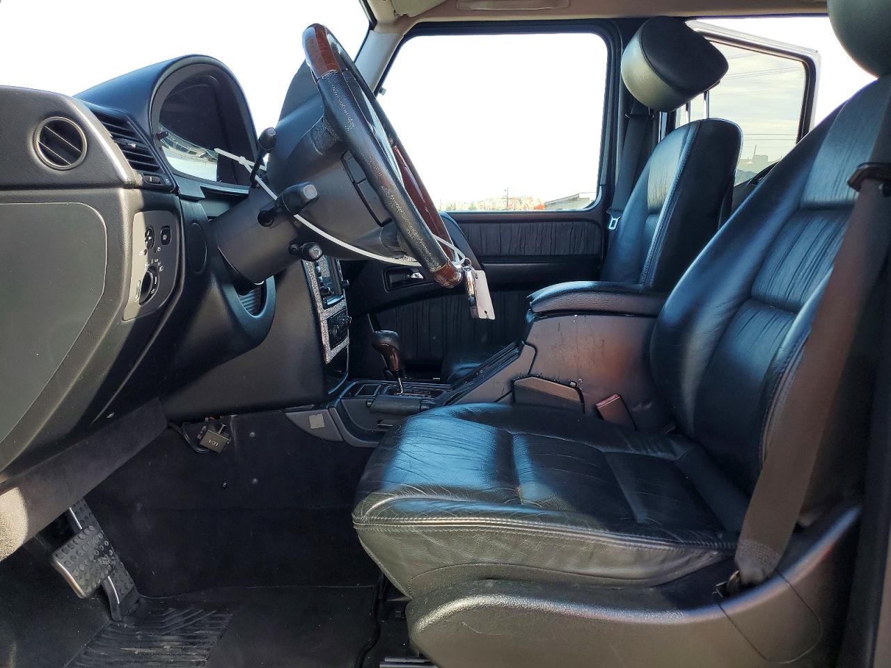 2005 Mercedes-benz G 500 Black vin: WDCYR49EX5X156540