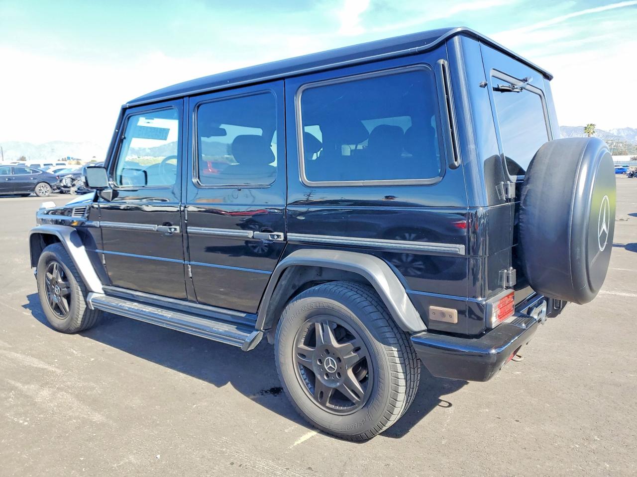 2005 Mercedes-benz G 500 Black vin: WDCYR49EX5X156540
