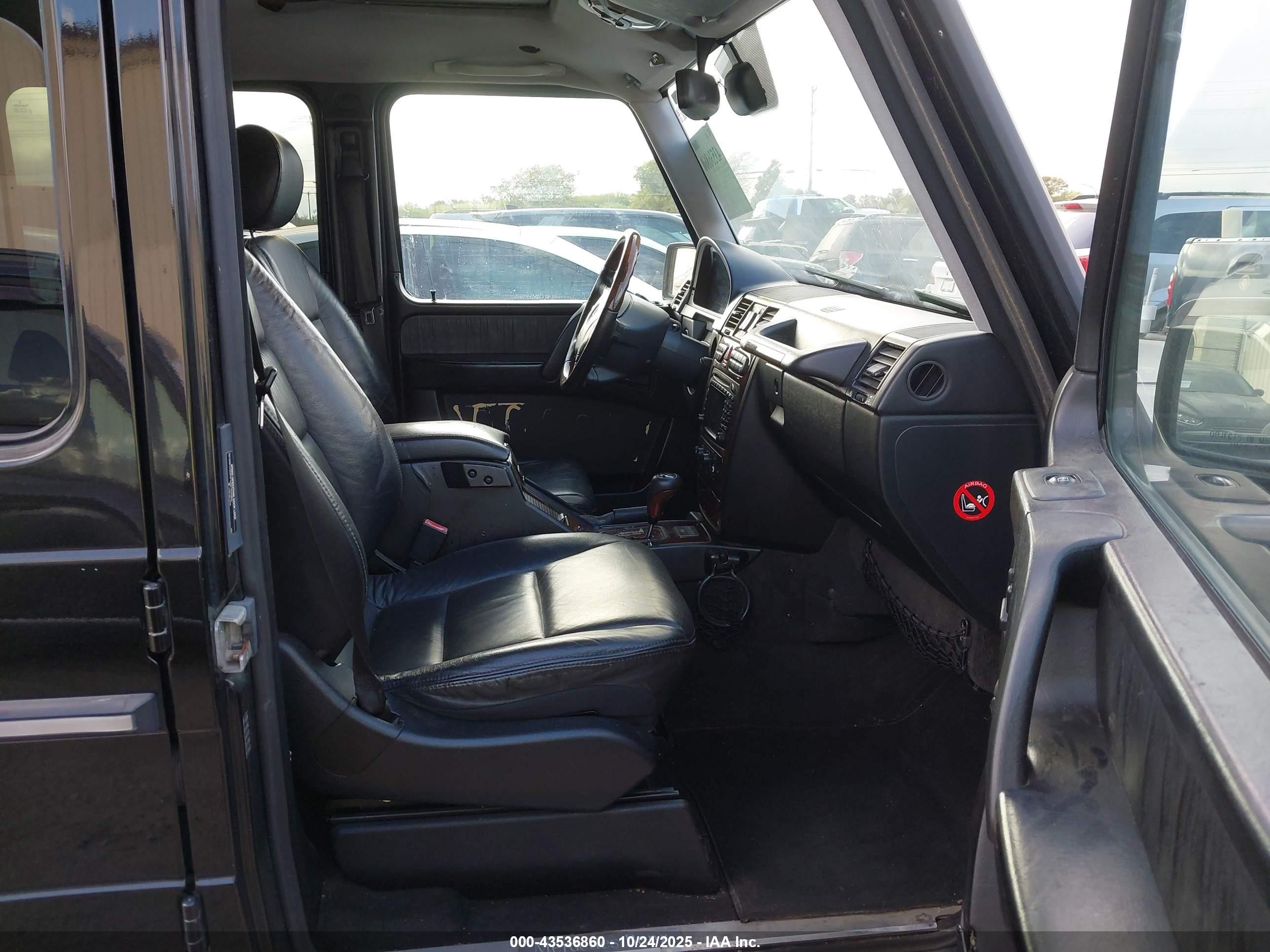 2005 Mercedes-benz G 500 4matic/grand Edition 4matic Black vin: WDCYR49EX5X162399