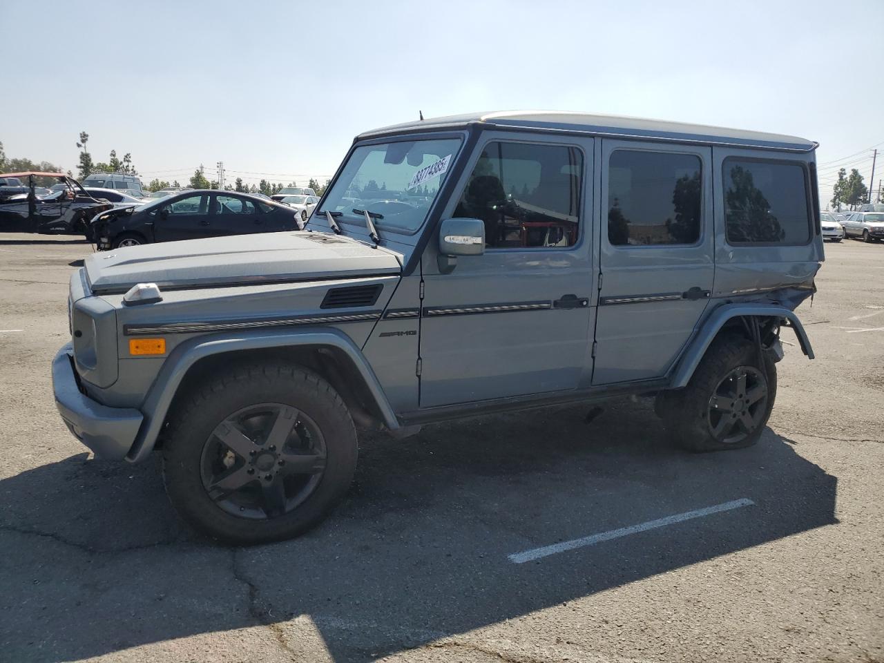 2007 Mercedes-benz G 500 Blue vin: WDCYR49EX7X168352