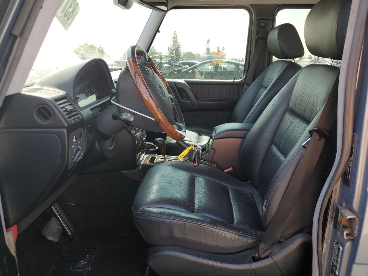 2007 Mercedes-benz G 500 Blue vin: WDCYR49EX7X168352