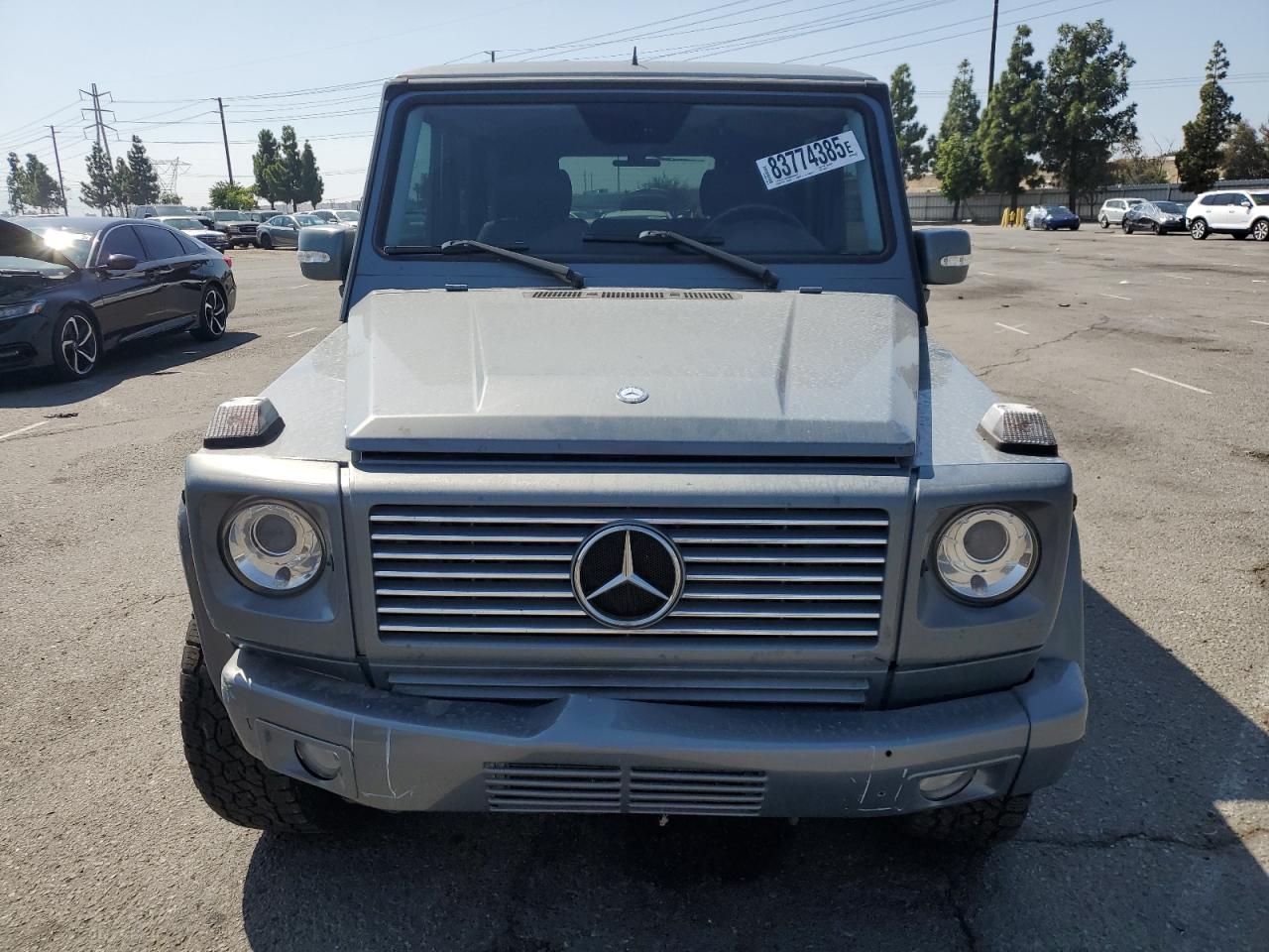 2007 Mercedes-benz G 500 Blue vin: WDCYR49EX7X168352