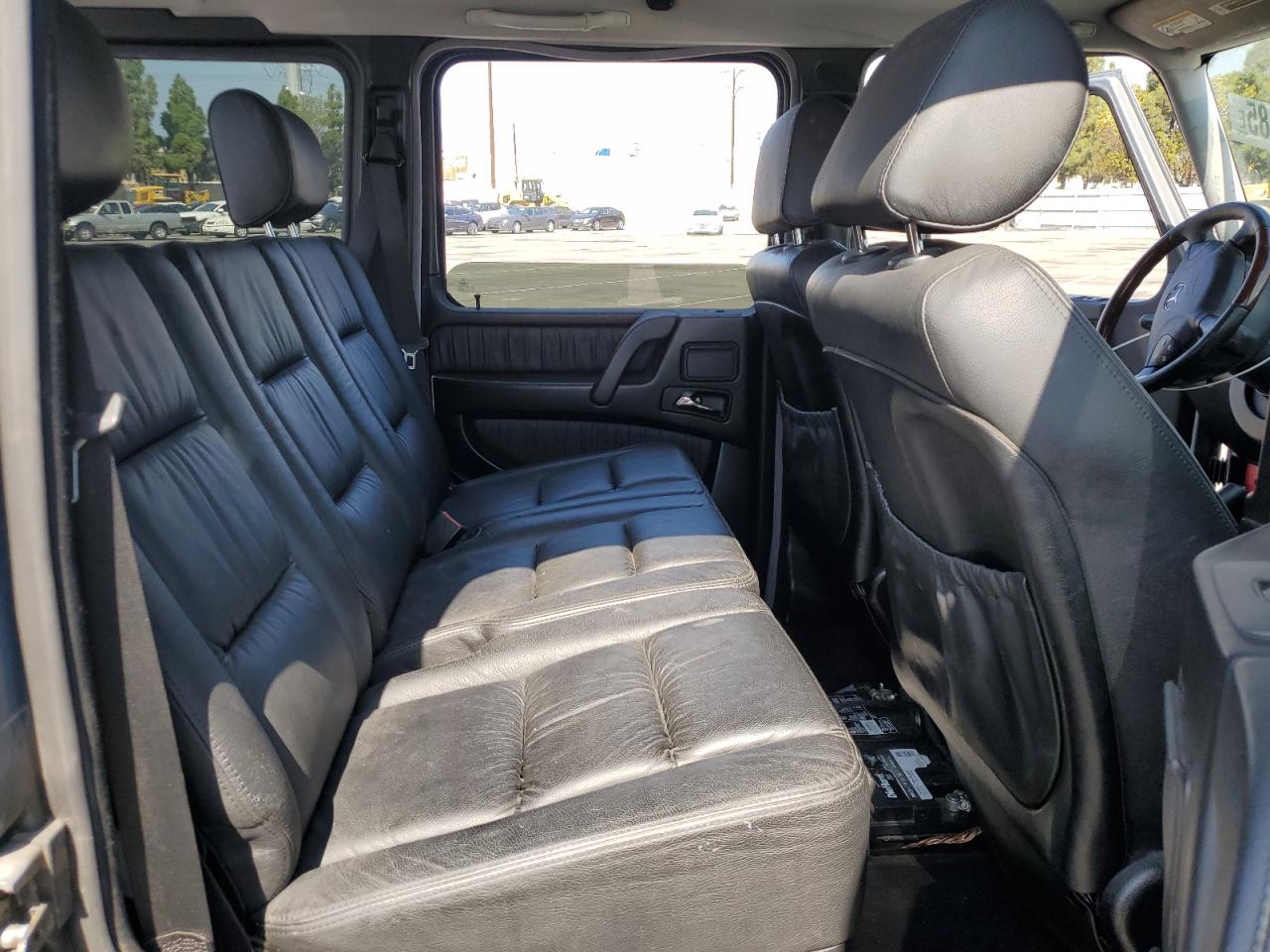 2007 Mercedes-benz G 500 Blue vin: WDCYR49EX7X168352