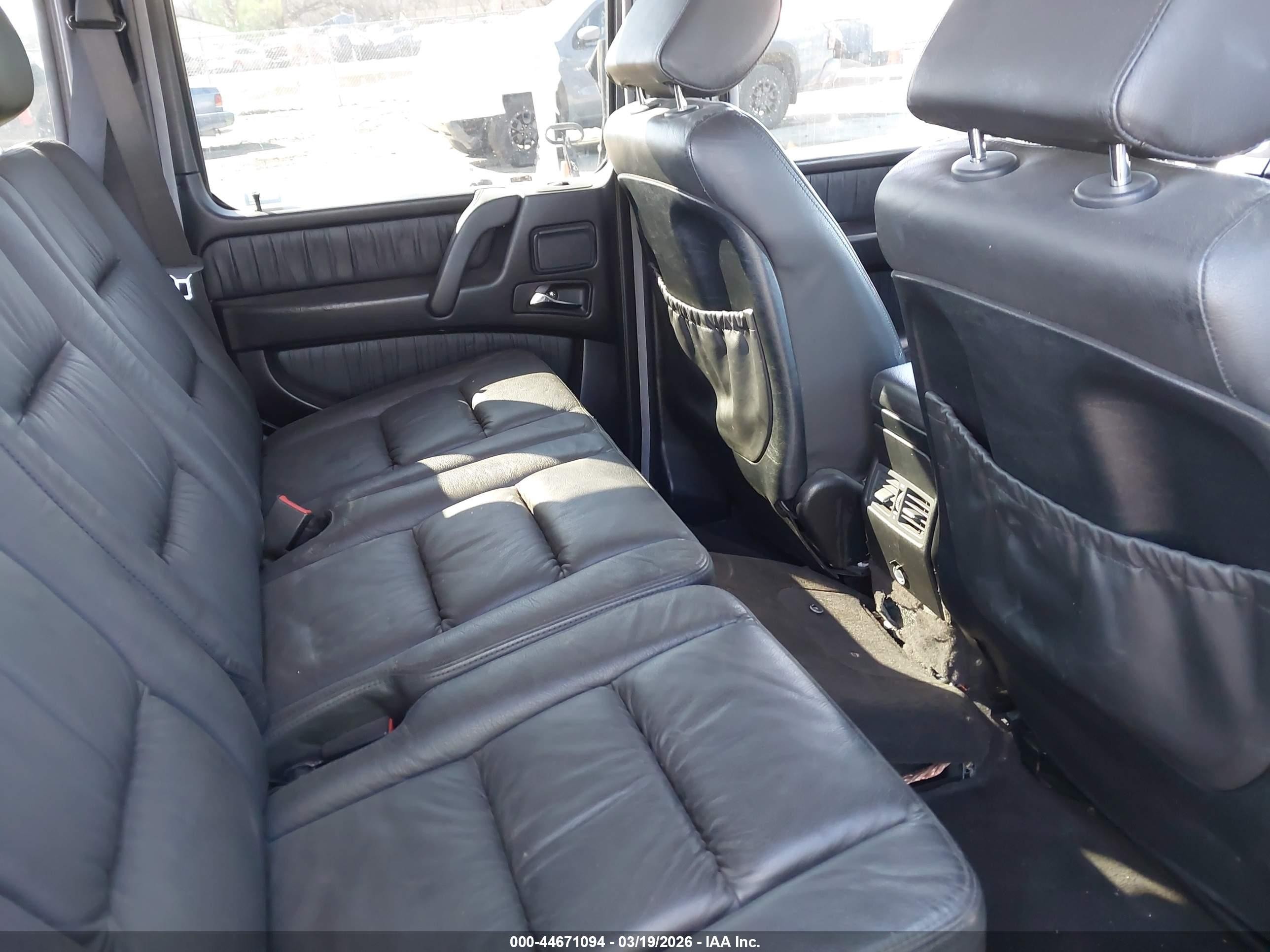 2007 Mercedes-benz G 500 4matic Blue vin: WDCYR49EX7X168352