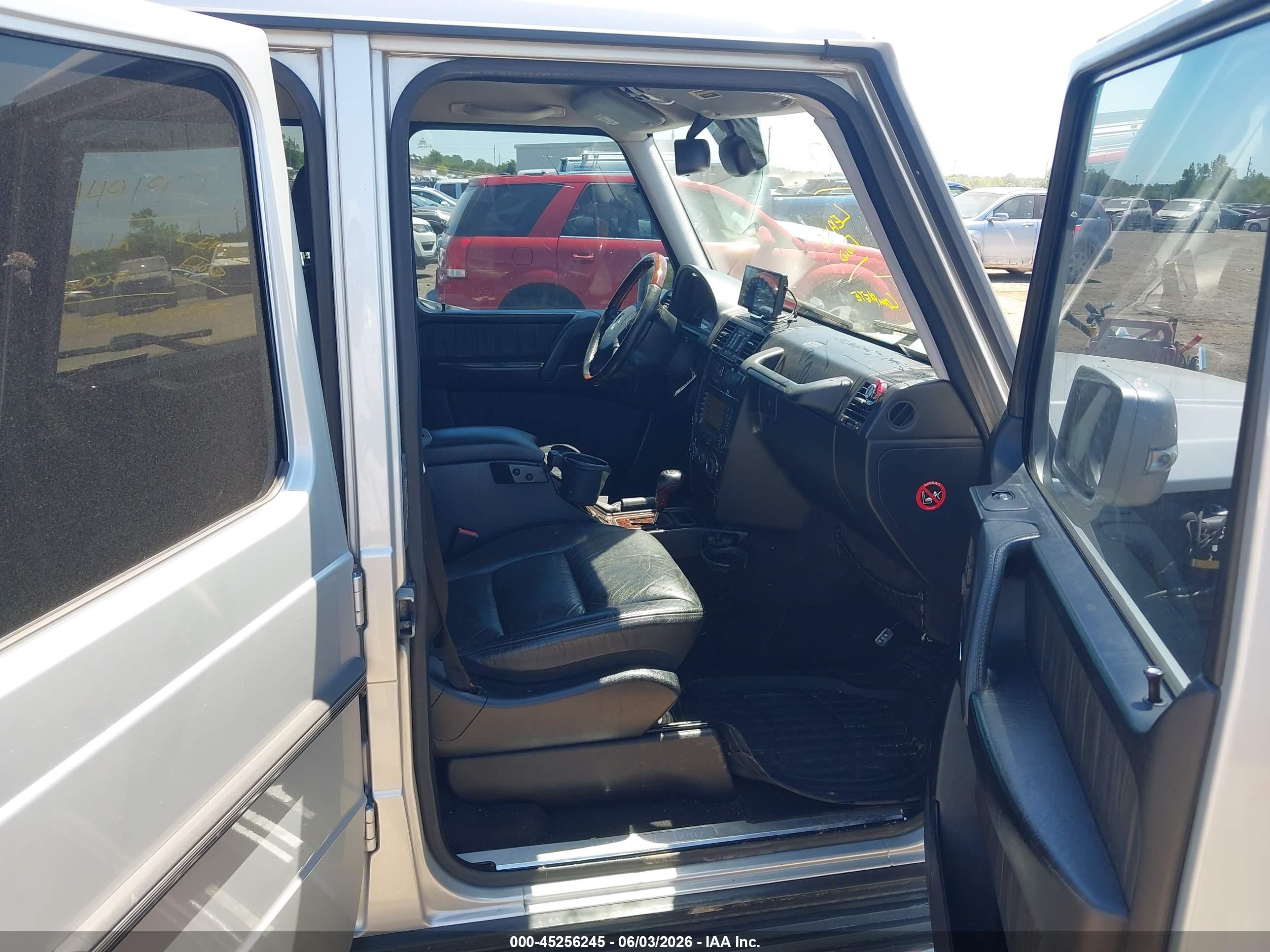 2007 Mercedes-benz G 500 4matic Серебряный vin: WDCYR49EX7X168822