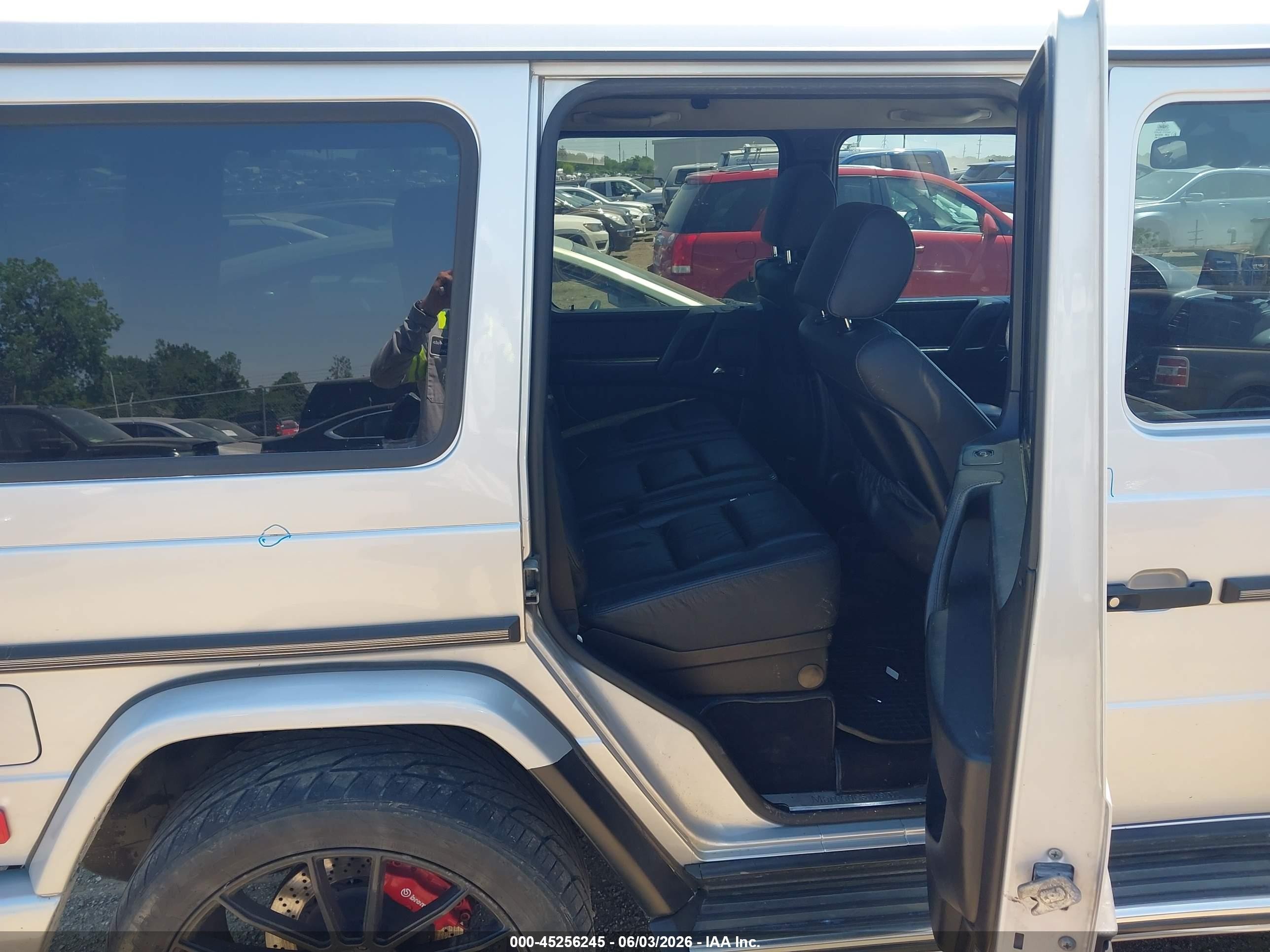 2007 Mercedes-benz G 500 4matic Серебряный vin: WDCYR49EX7X168822