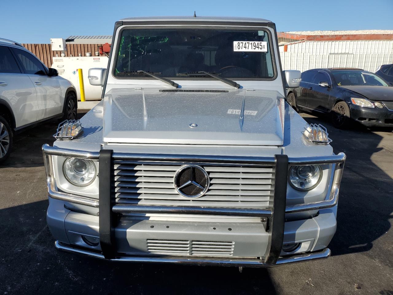 2007 Mercedes-benz G 55 Amg Silver vin: WDCYR71E17X170505