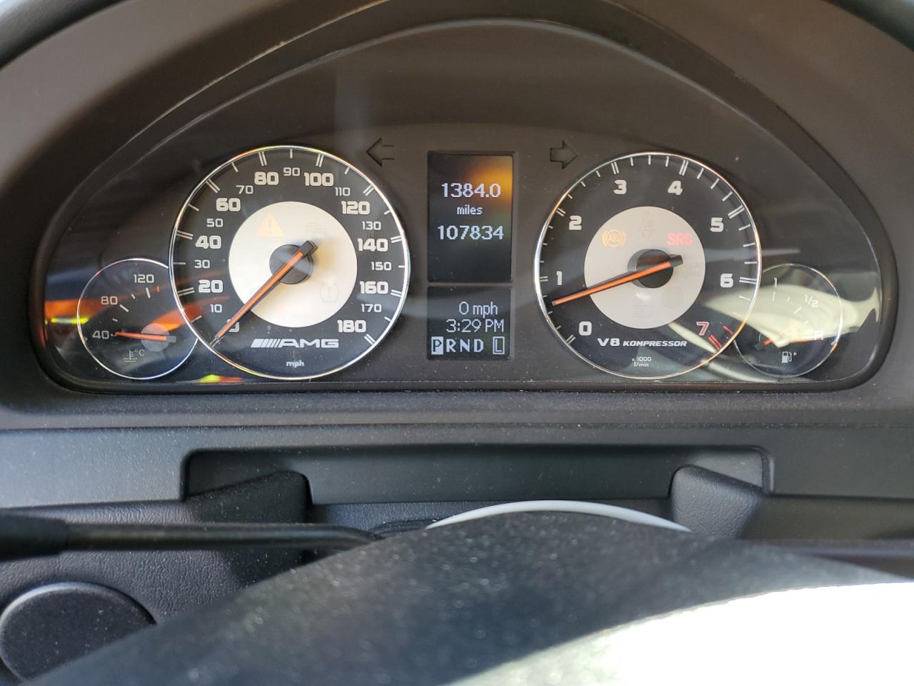 2007 Mercedes-benz G 55 Amg Silver vin: WDCYR71E17X170505