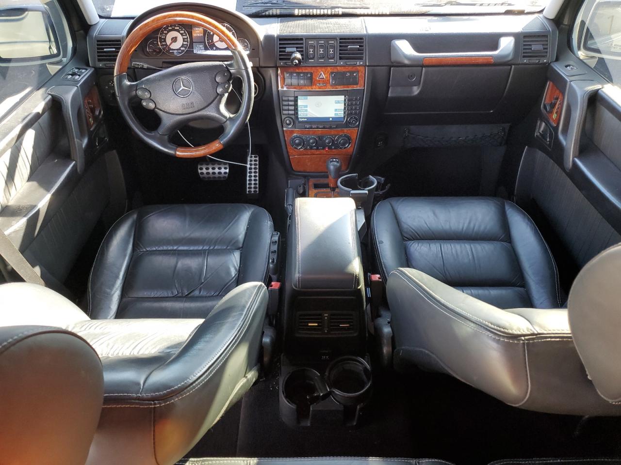 2007 Mercedes-benz G 55 Amg Silver vin: WDCYR71E17X170505