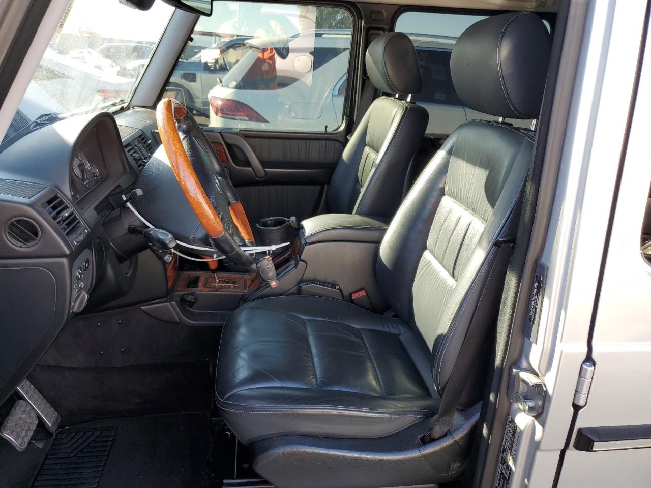 2007 Mercedes-benz G 55 Amg Silver vin: WDCYR71E17X170505