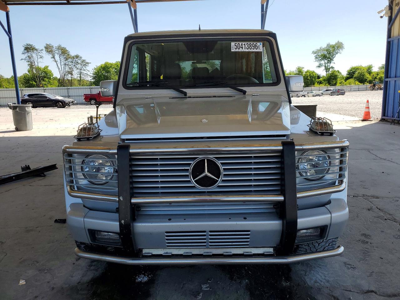 2006 Mercedes-benz G 55 Amg Silver vin: WDCYR71E26X166641