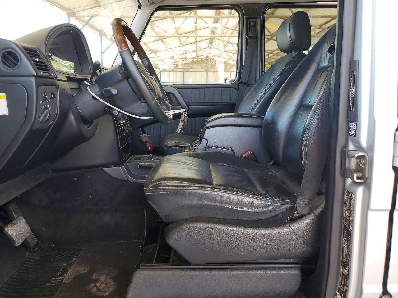 2006 Mercedes-benz G 55 Amg Silver vin: WDCYR71E26X166641