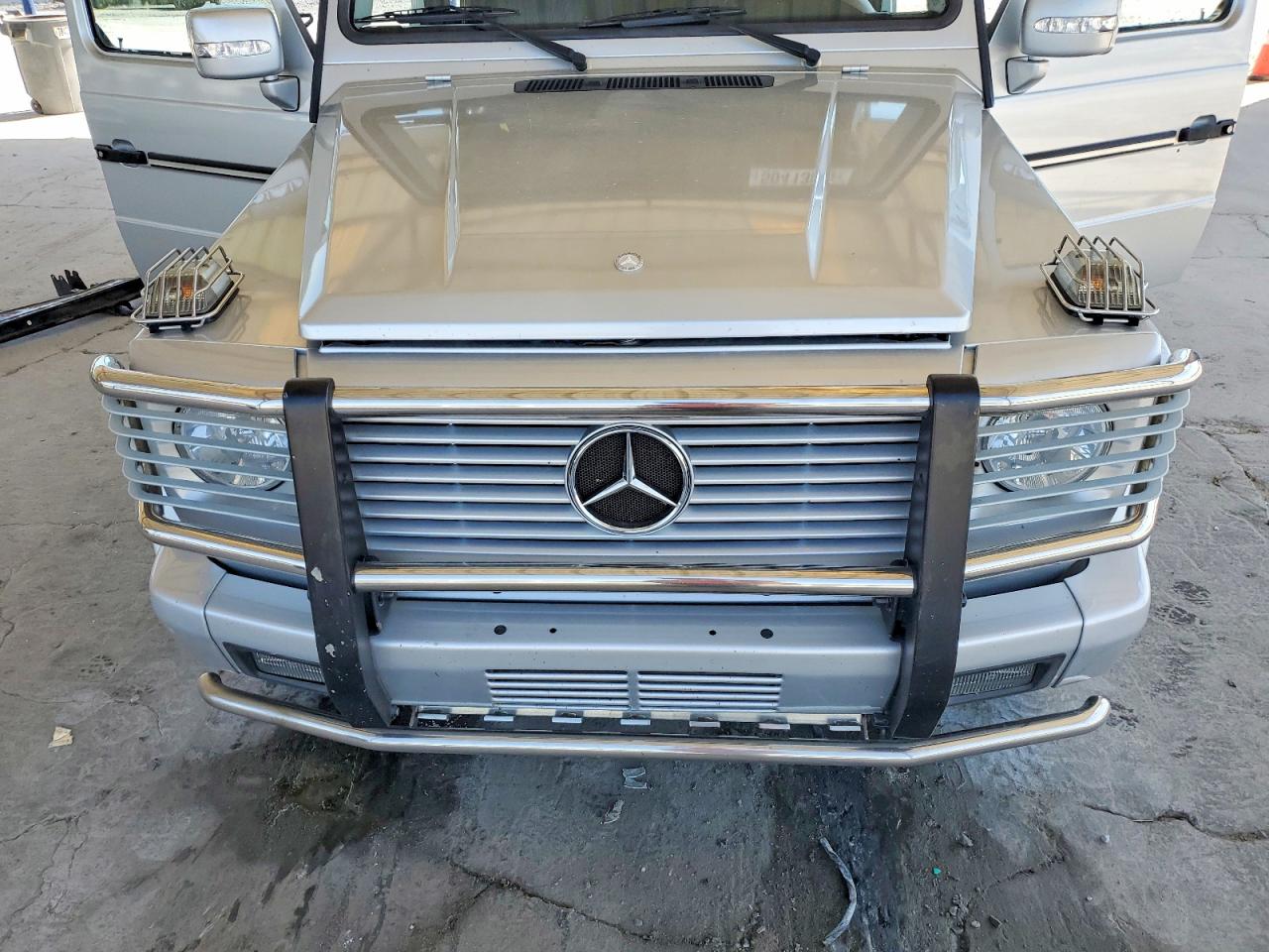 2006 Mercedes-benz G 55 Amg Silver vin: WDCYR71E26X166641