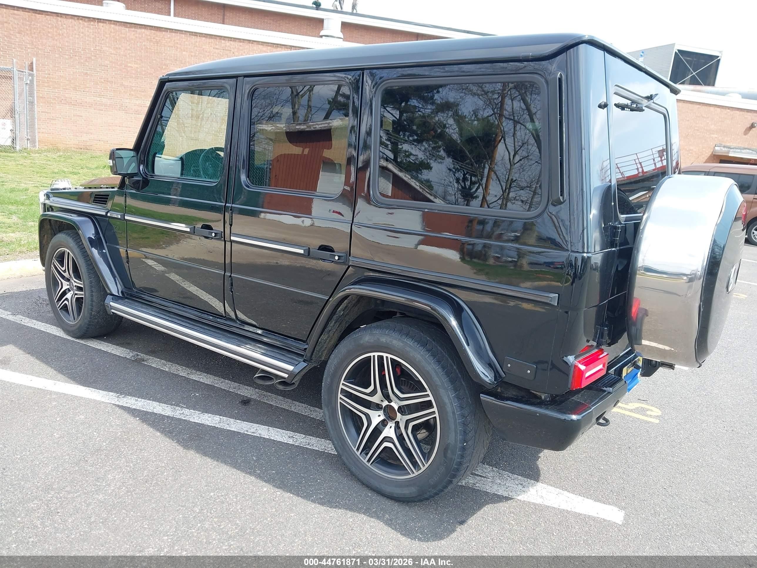 2007 Mercedes-benz G 55 Amg 4matic Black vin: WDCYR71E47X168540