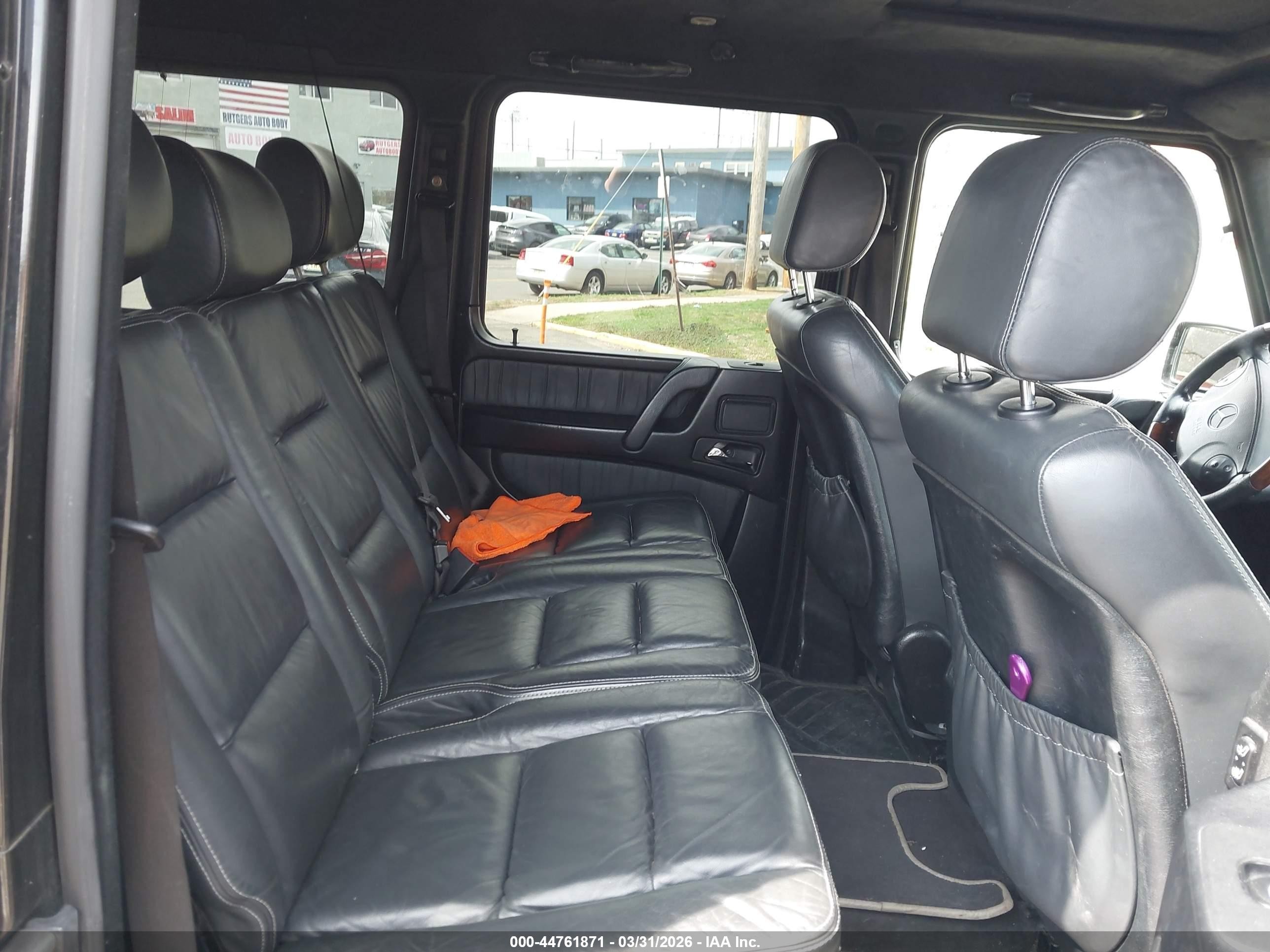 2007 Mercedes-benz G 55 Amg 4matic Black vin: WDCYR71E47X168540