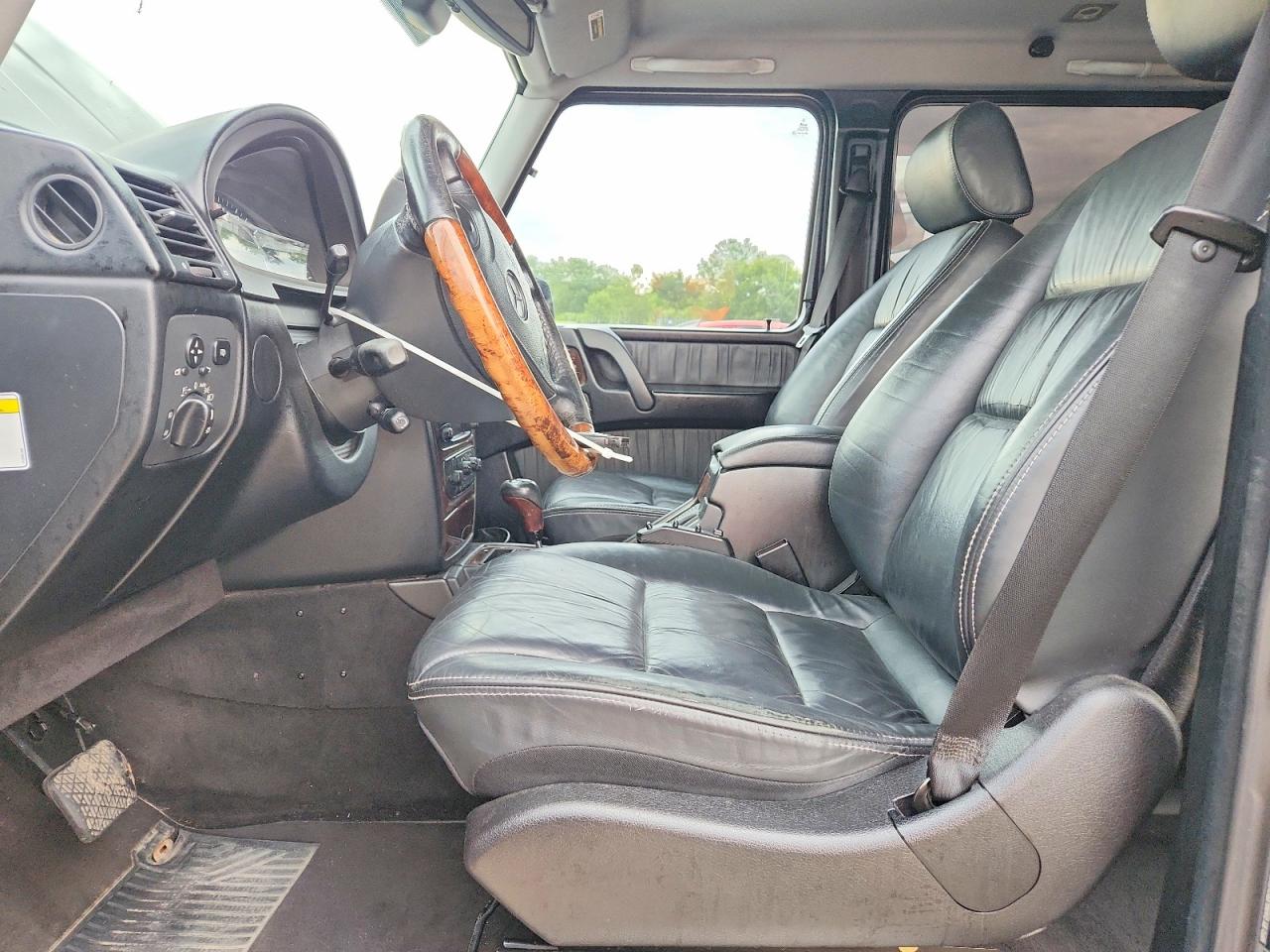 2005 Mercedes-benz G 55 Amg Silver vin: WDCYR71E55X160847